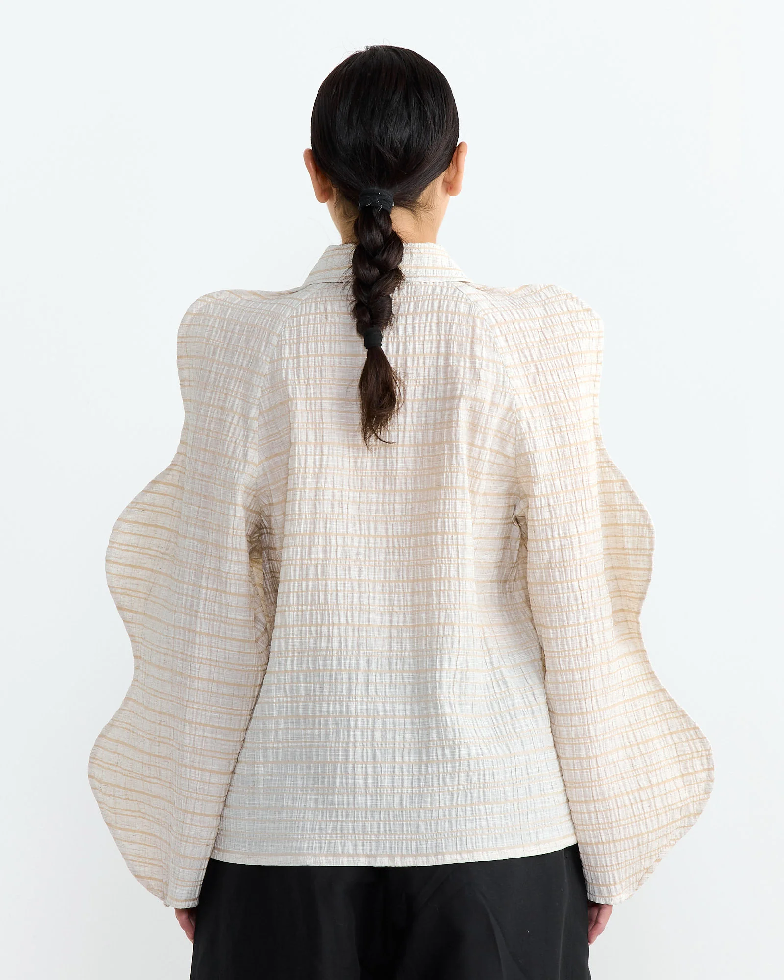 Octo Shirt in Raw Beige - Image 4