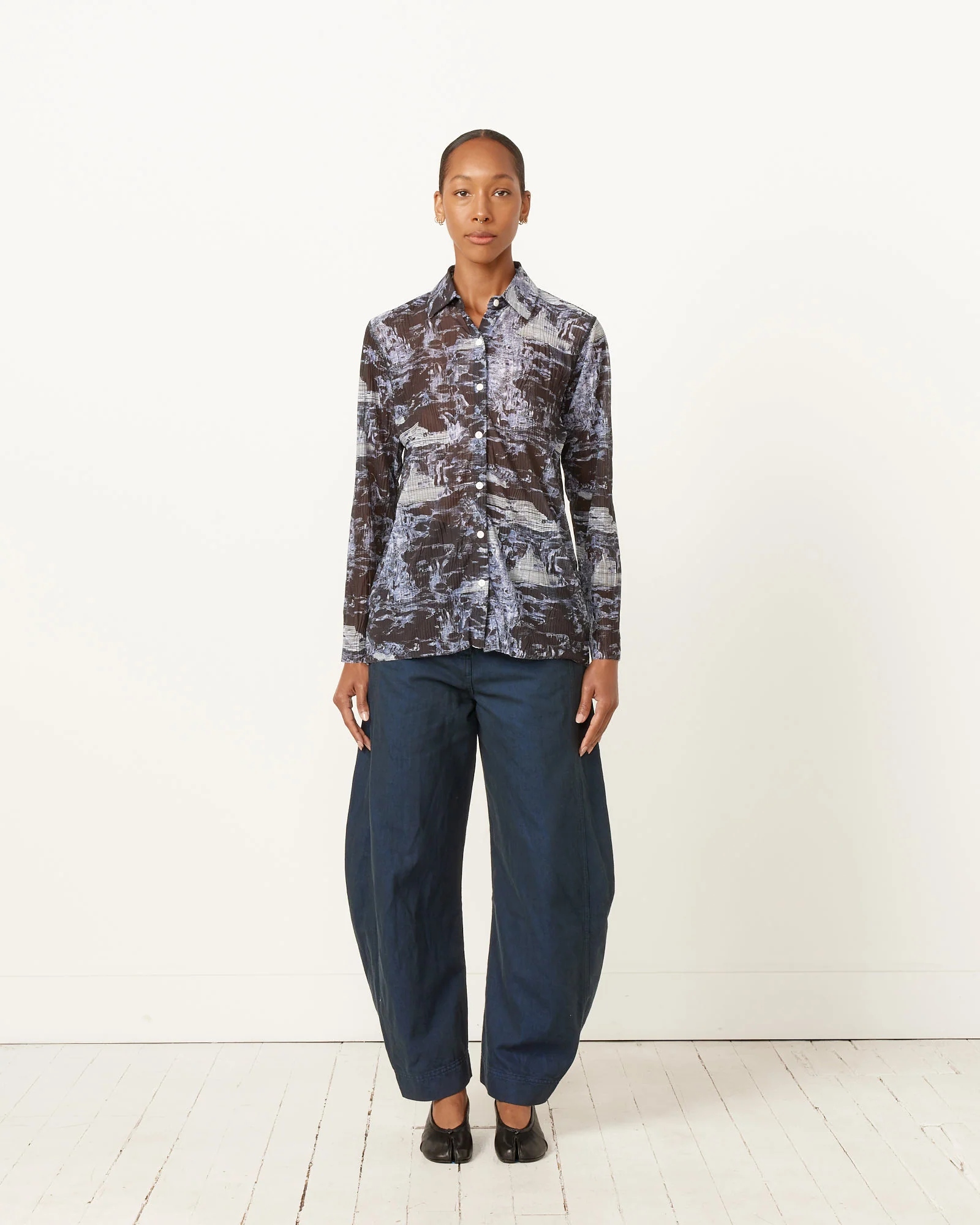 Post Denim Pant in Navy/Blue - Image 3