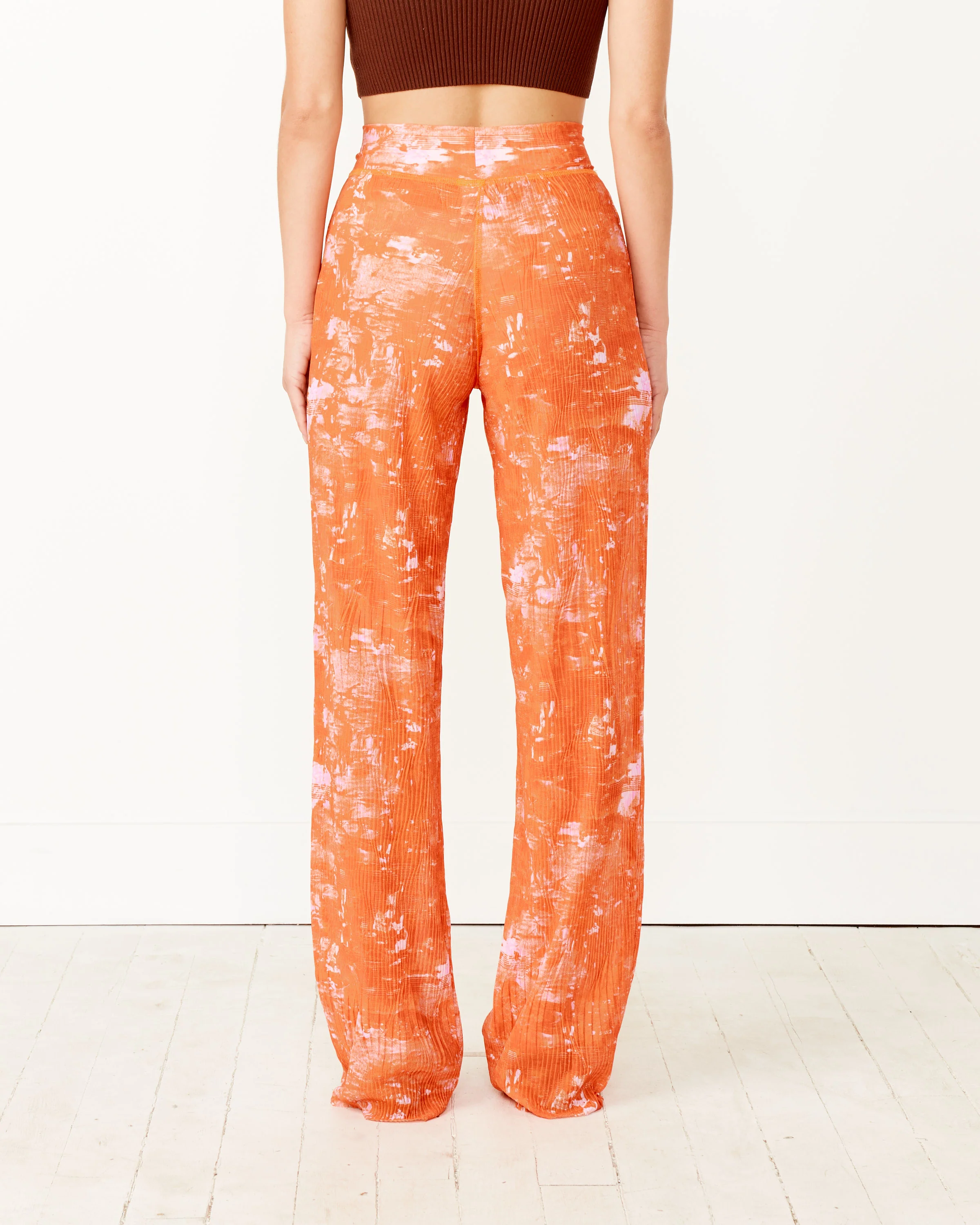Sway Mesh Plisse Pants - Image 4