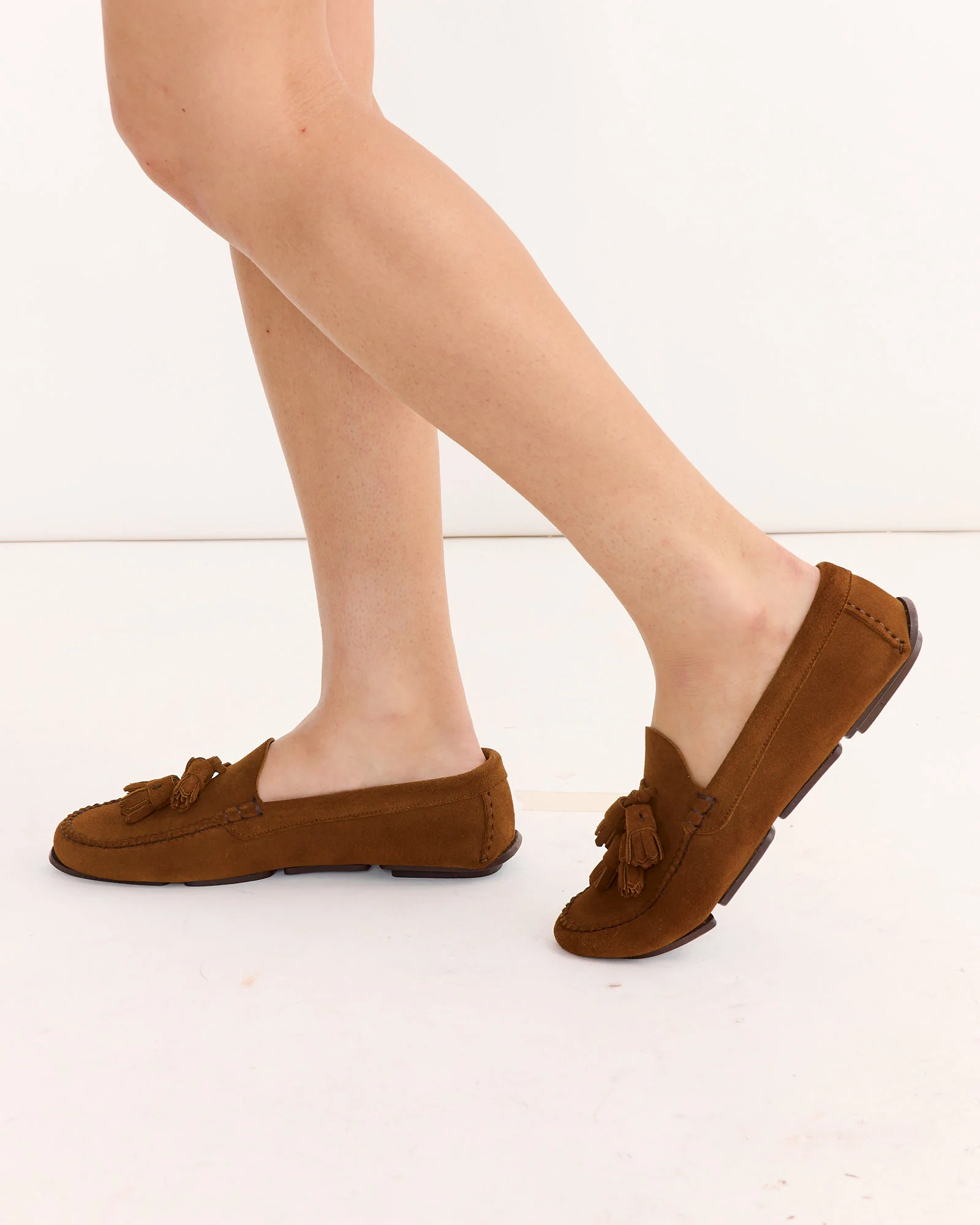 Castalla Driver Loafer in Tabac - Image 4