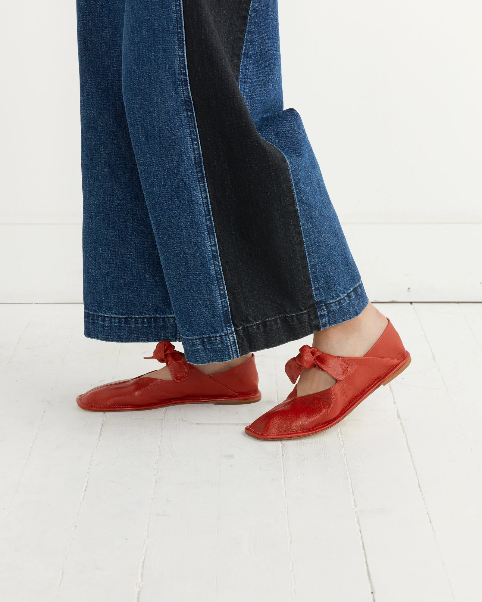 Llasada Front-Knot Pump in Chili Red - Image 4