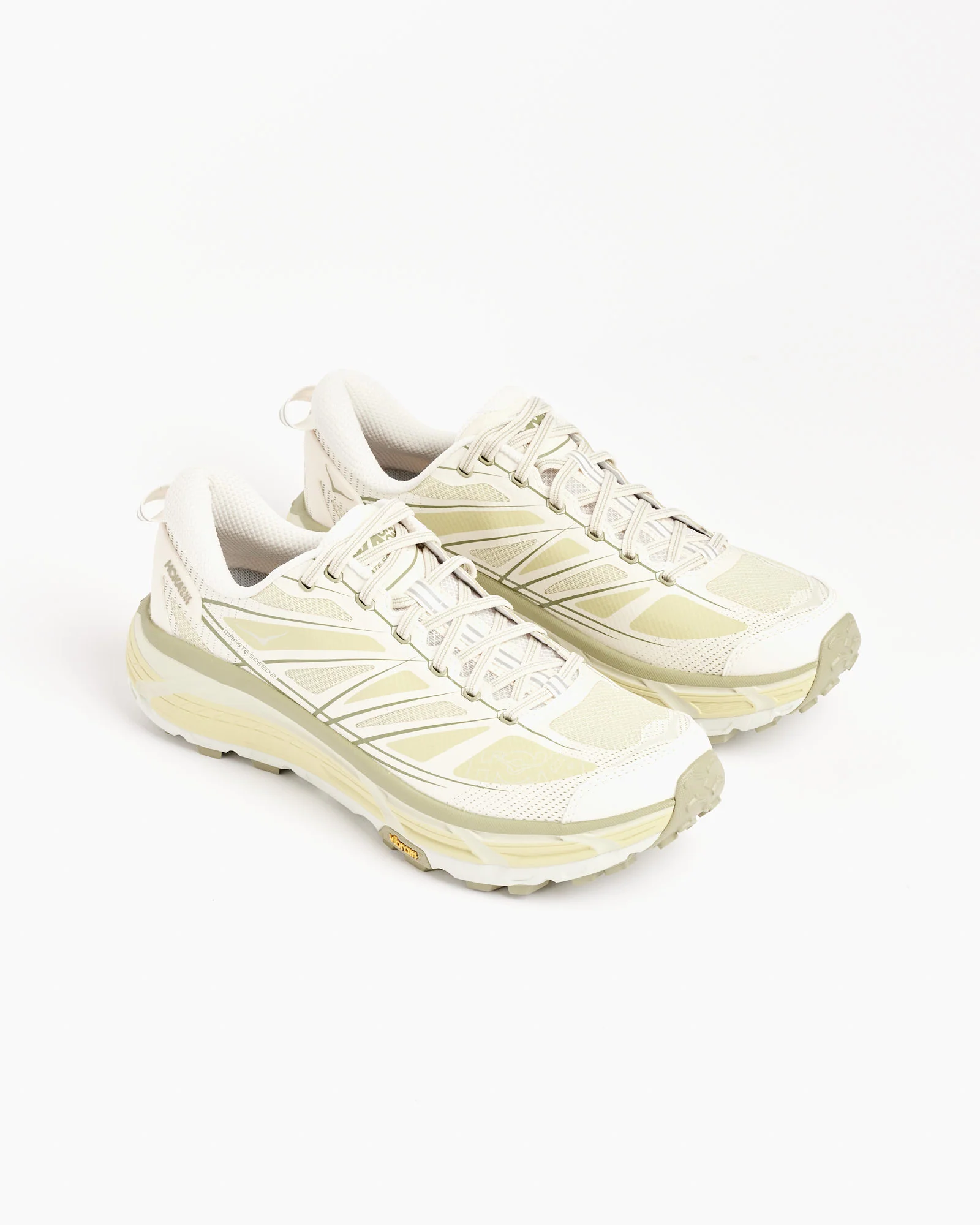 U Mafate Speed 2 Shoes in Eggnog/ Celery Root - Image 3