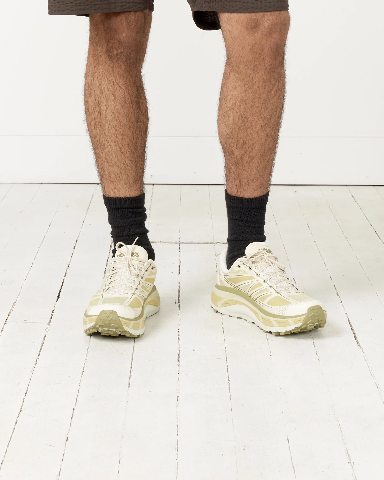 U Mafate Speed 2 Shoes in Eggnog/ Celery Root - Image 4