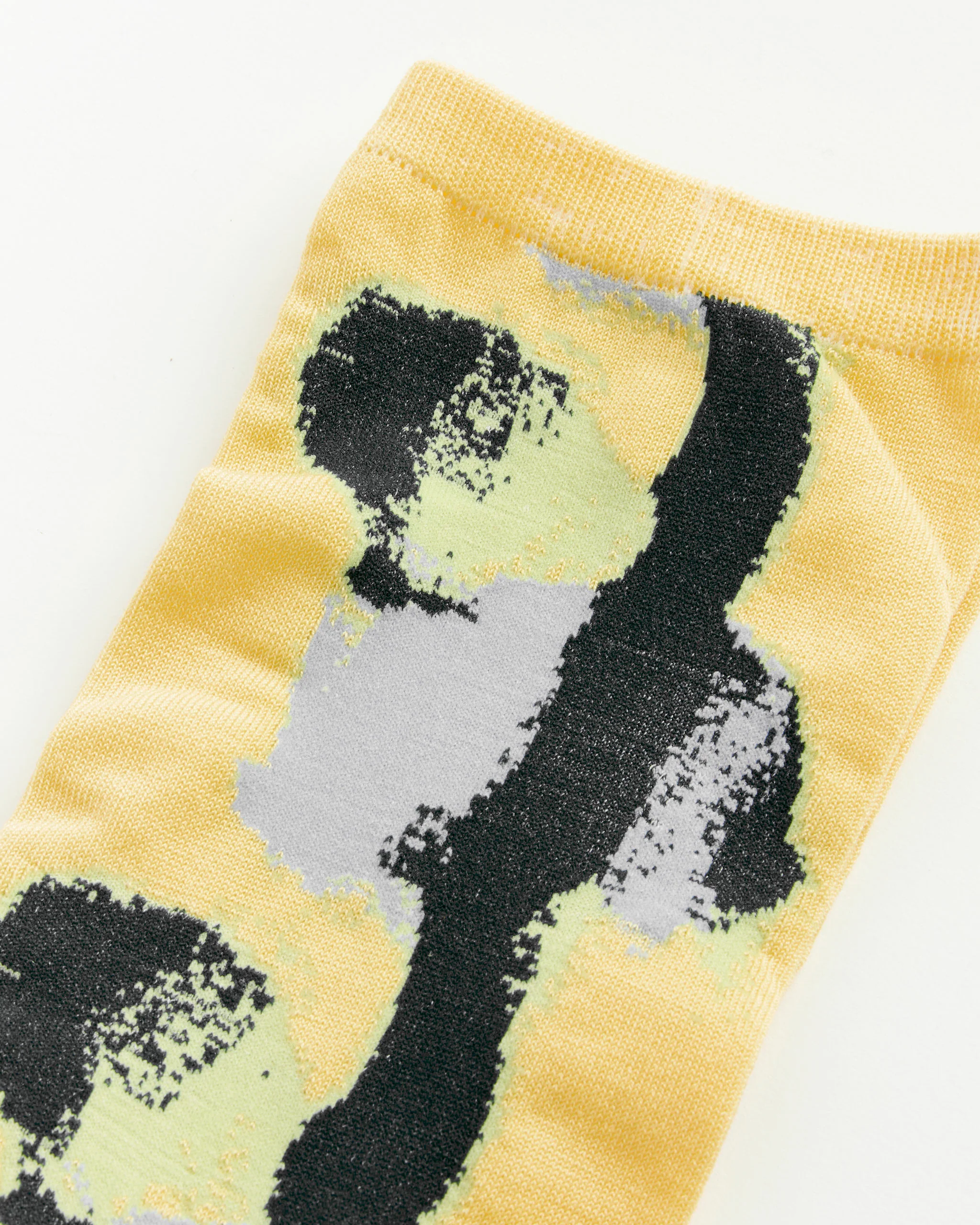 Dawn Socks in Yellow - Image 2