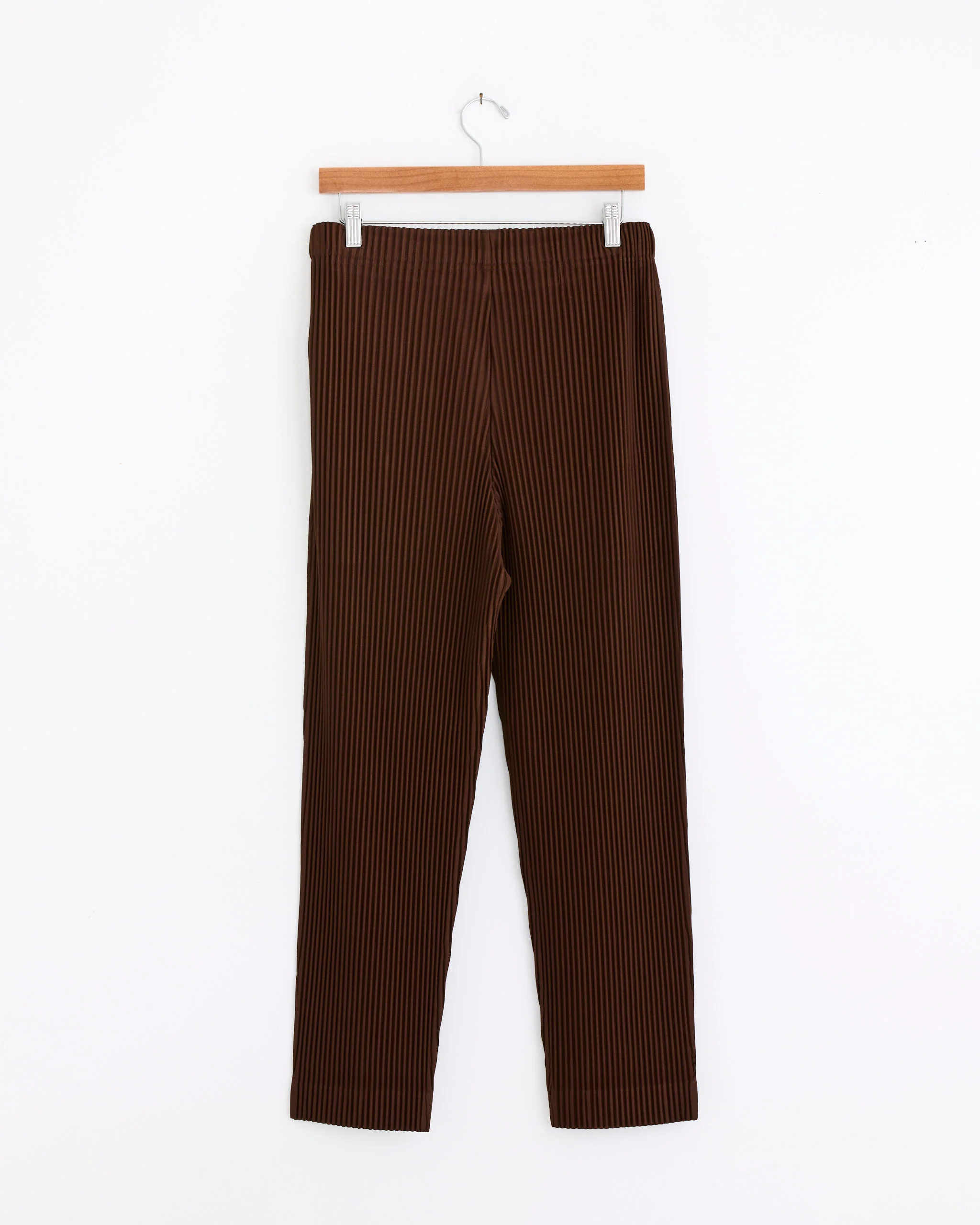 MC Pleats 2 Pant in Anchor Brown - Image 3