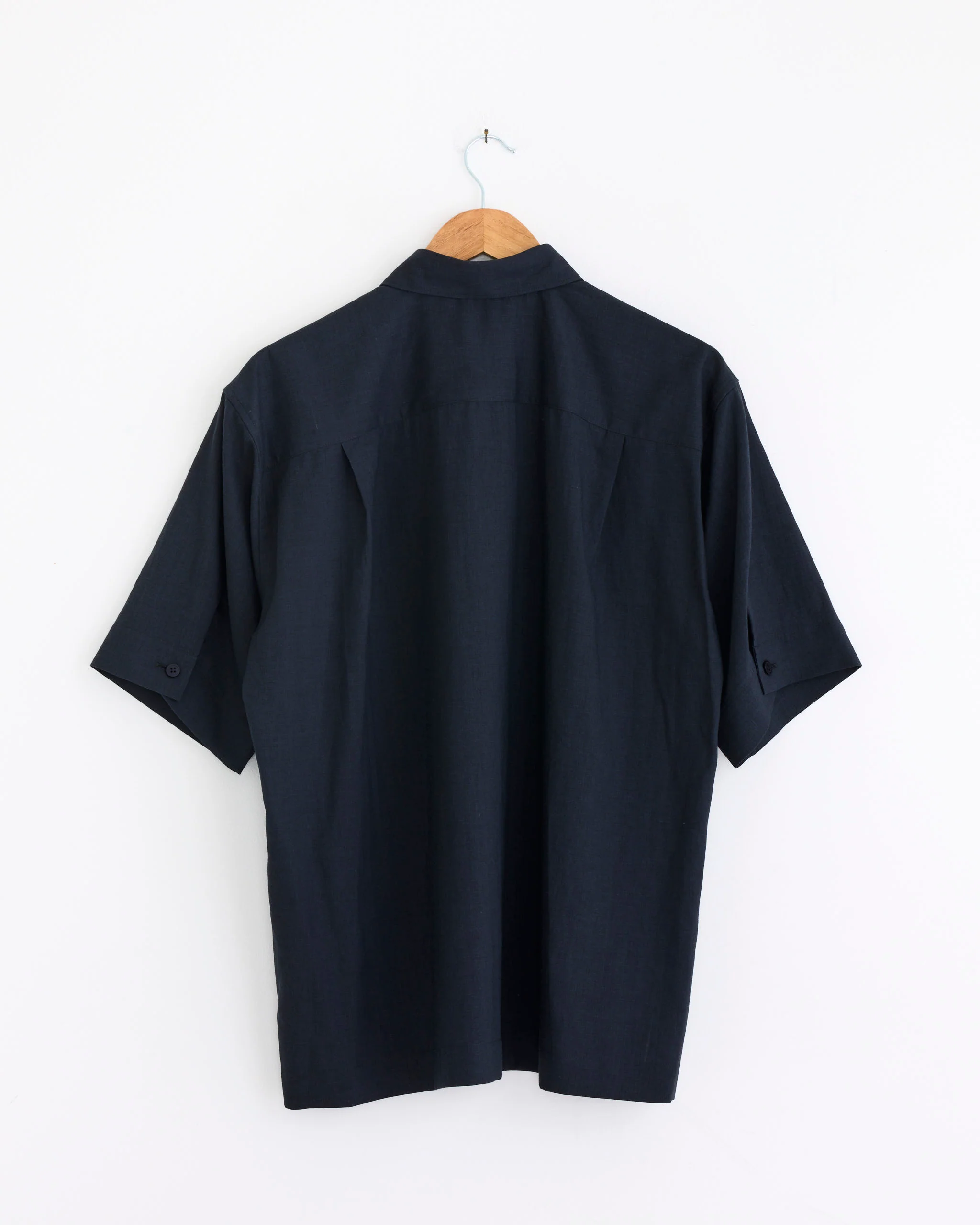 PL Ramie Shirt in Charcoal - Image 3