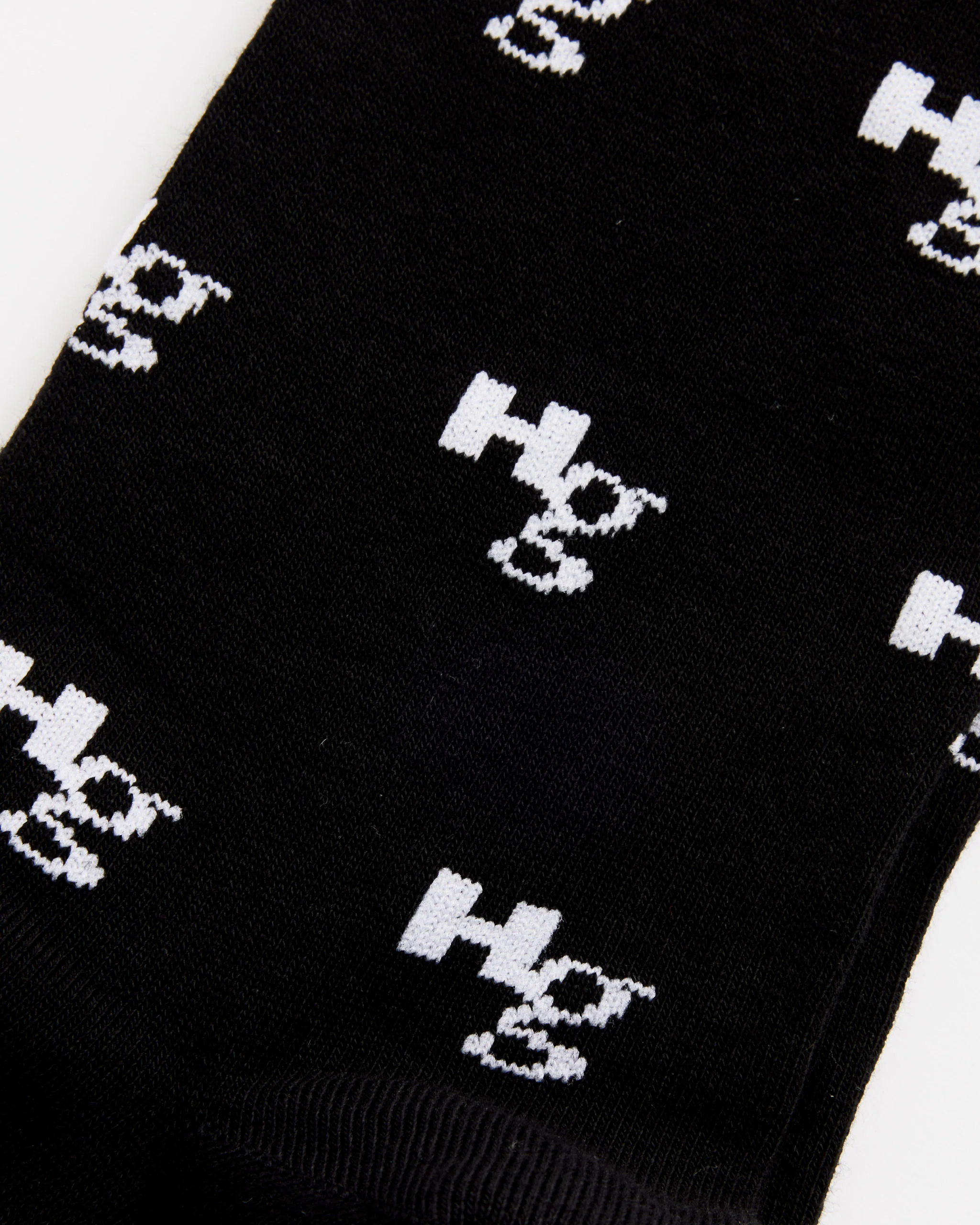 Knee High Socks in Black - Image 2