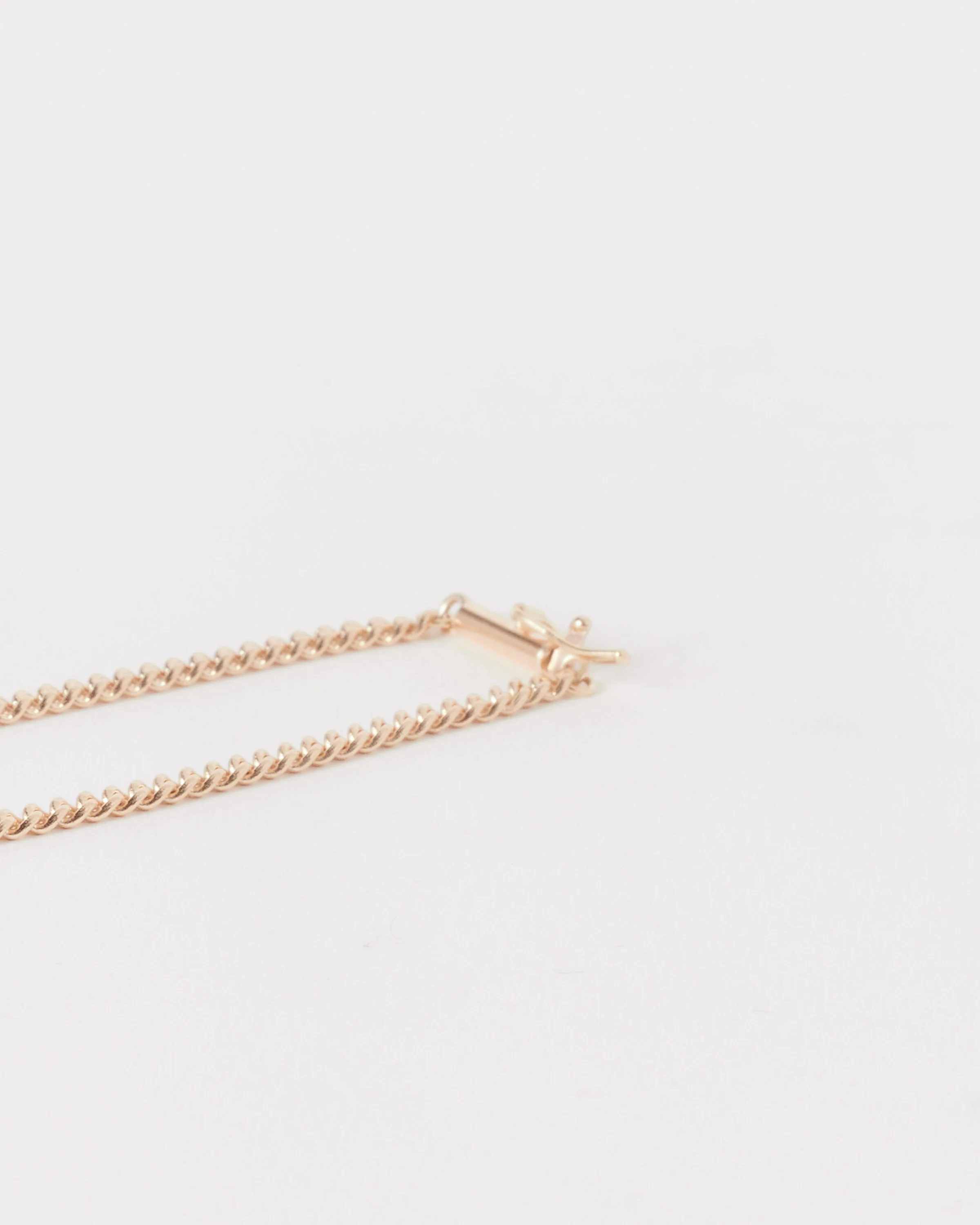 Large Bean Cuban Chain Bracelet - Image 5