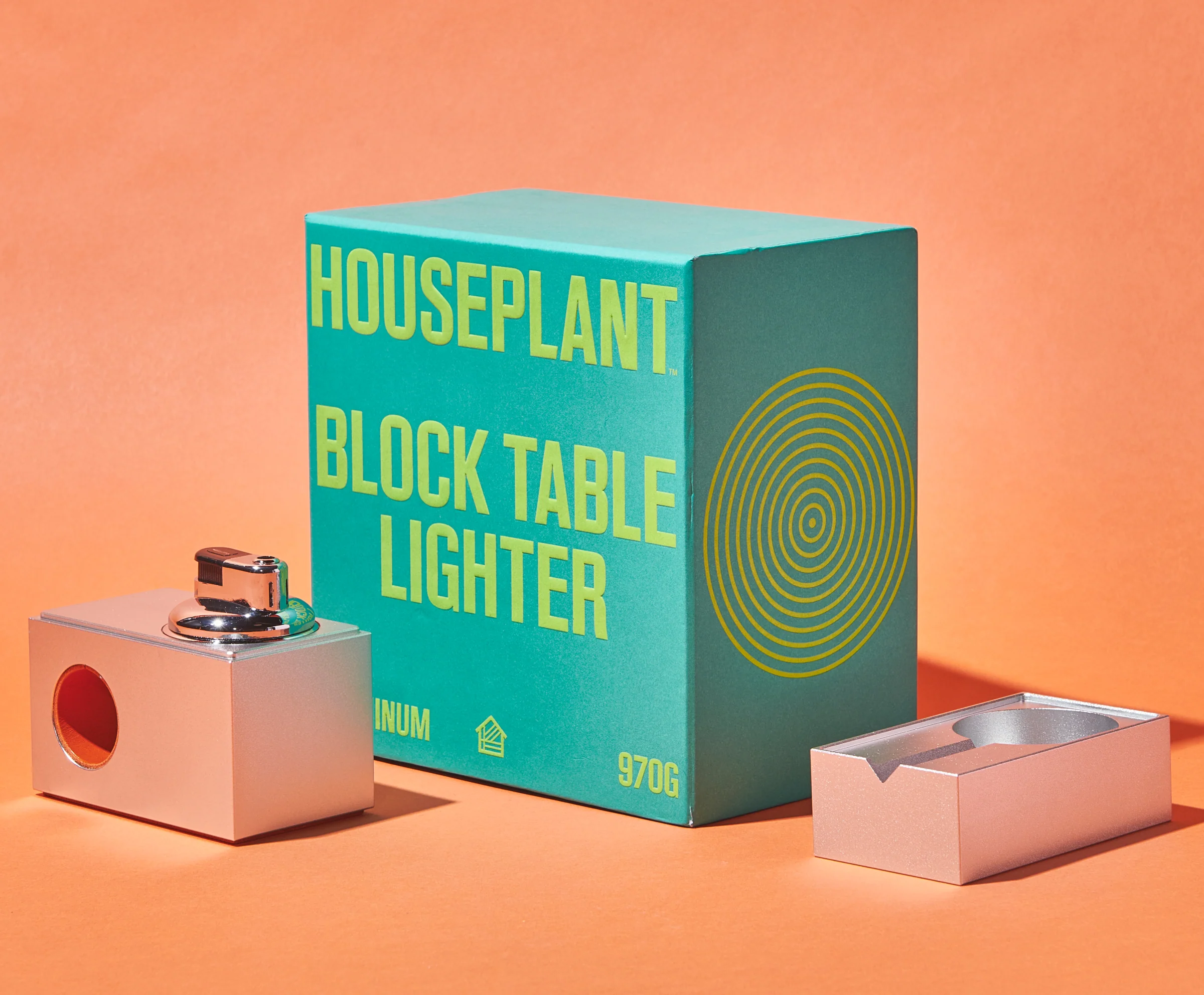 Block Table Lighter in Orange - Image 4