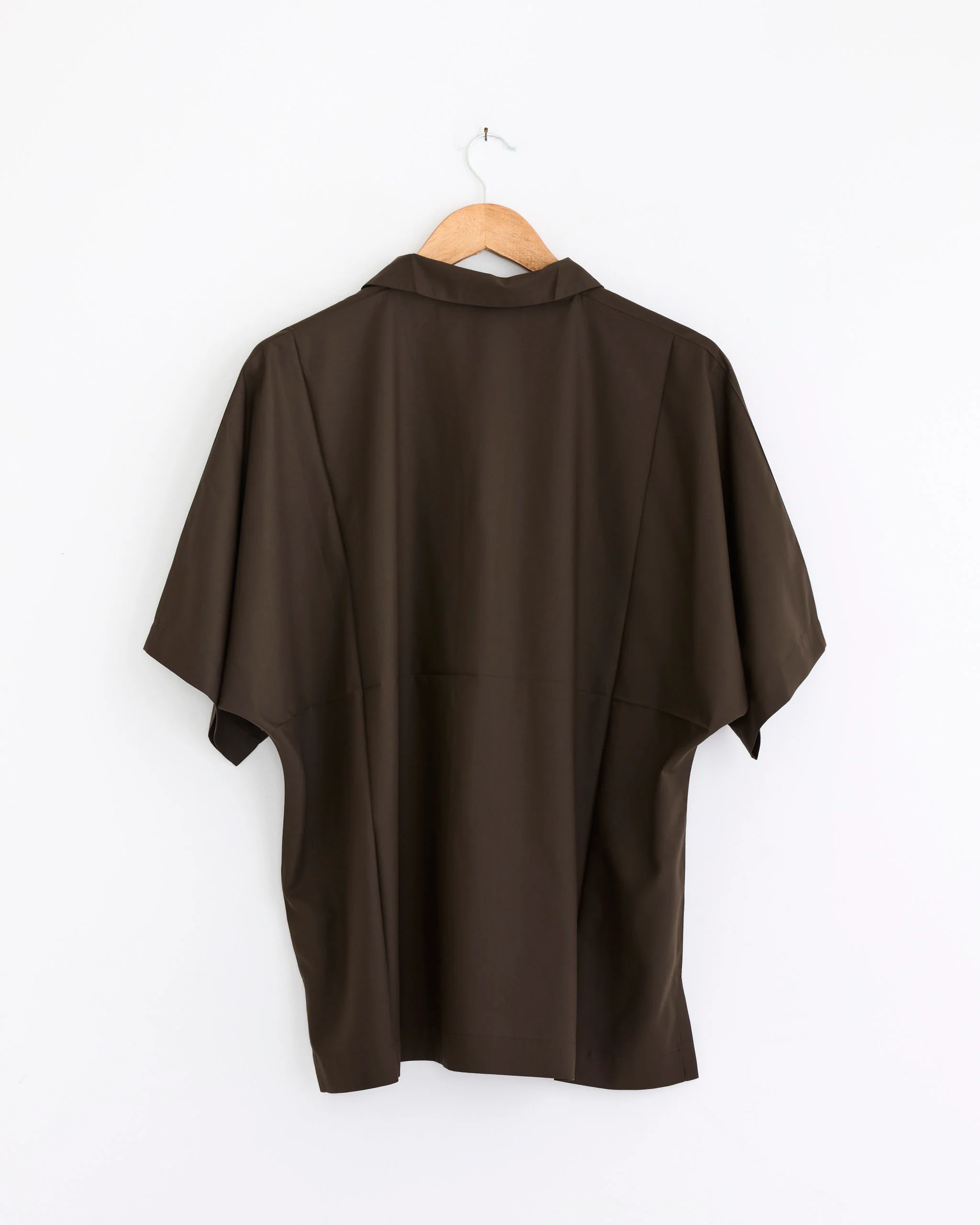 Compact Shirt in Dark Brown - Image 3