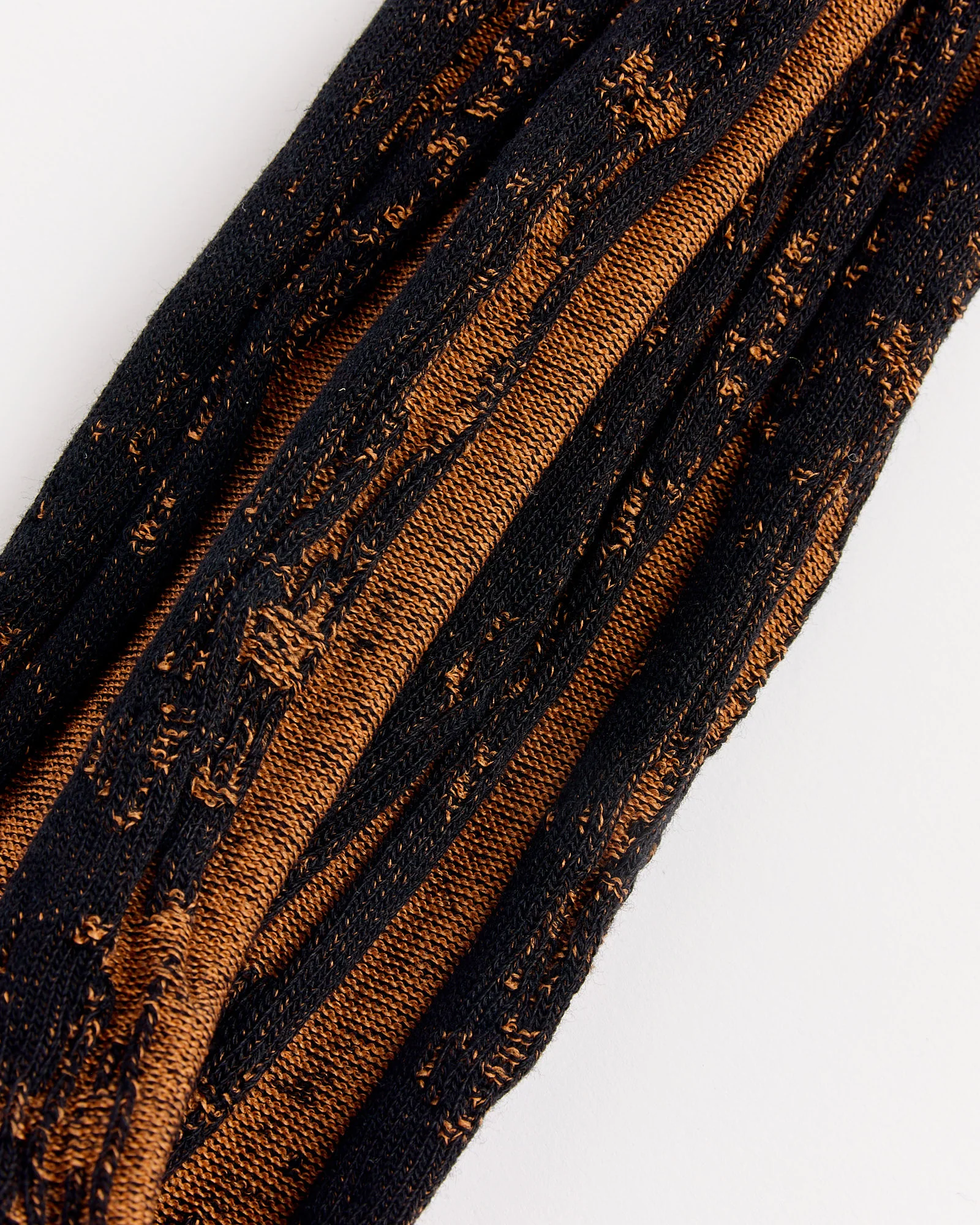 Cotton Jacquard Socks in Black - Image 2
