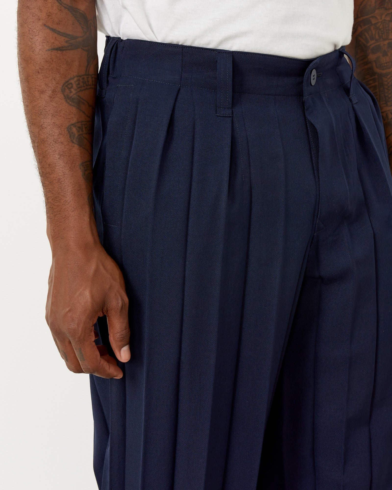 Edge Essemble Pant in Navy - Image 4