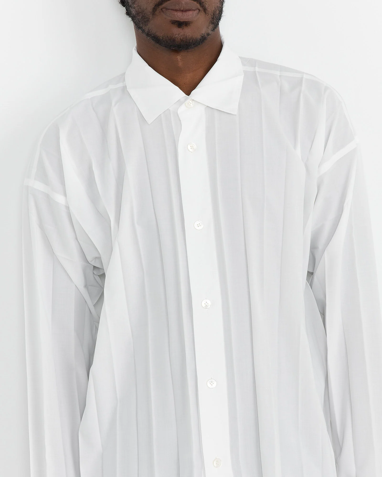 Edge Shirt in White - Image 3