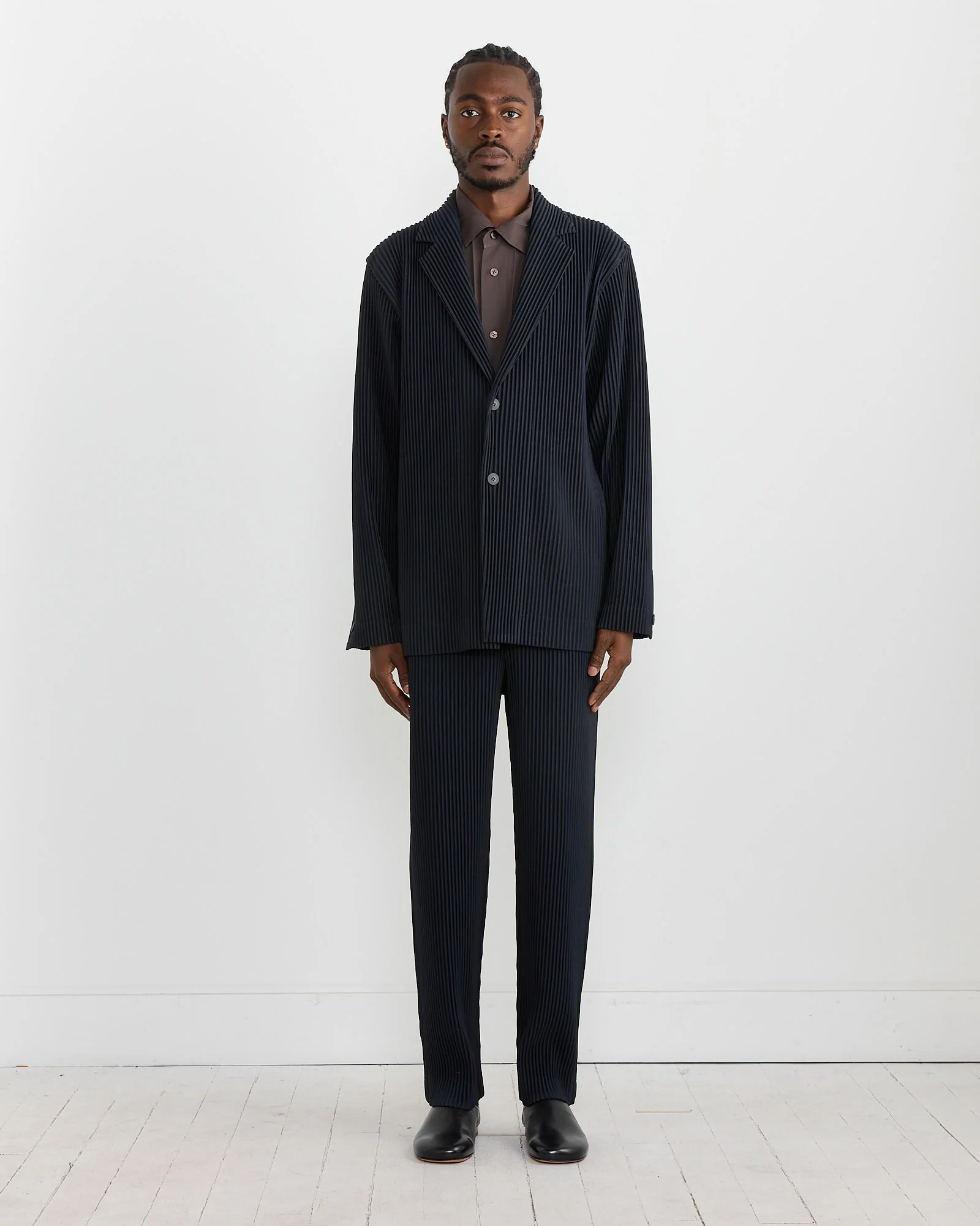 JD501 Basics Blazer in Navy - Image 2