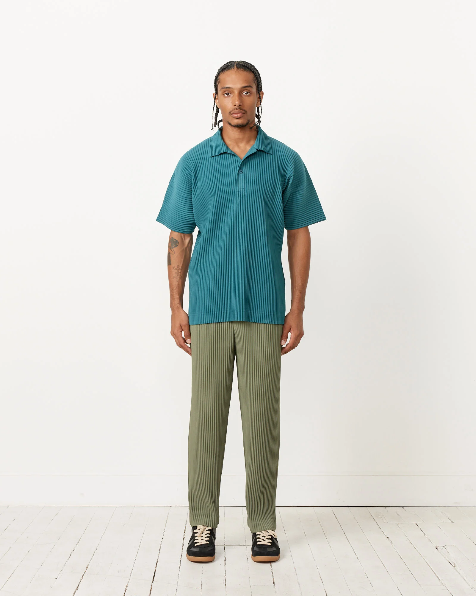 MC May Shirt in Teal Green - Image 2
