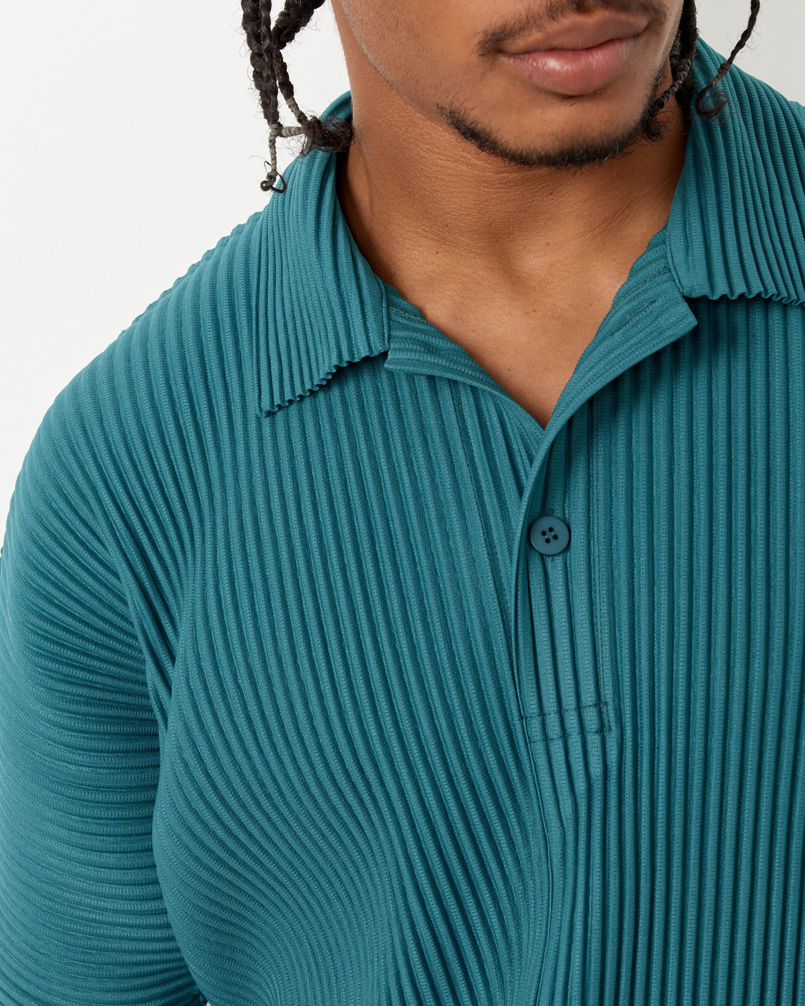MC May Shirt in Teal Green - Image 4