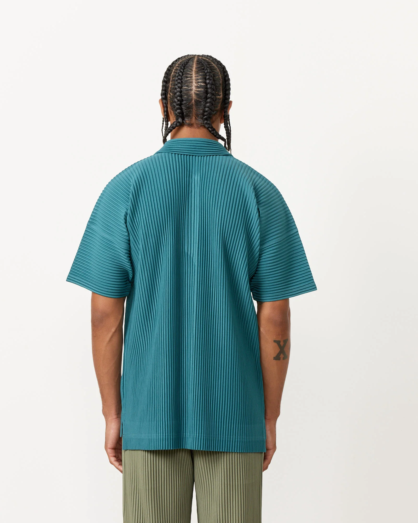 MC May Shirt in Teal Green - Image 6