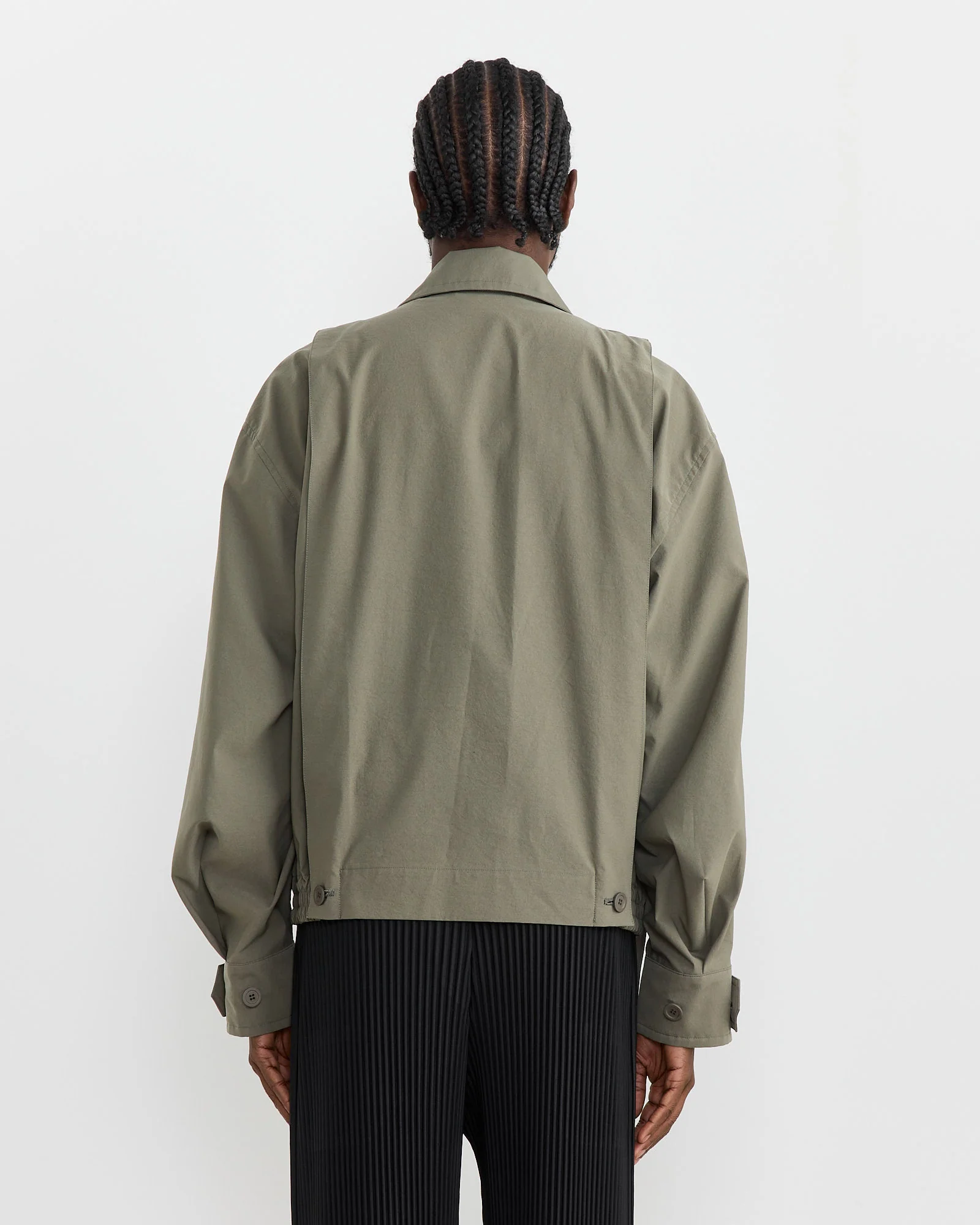 Parachute Jacket in Khaki - Image 9