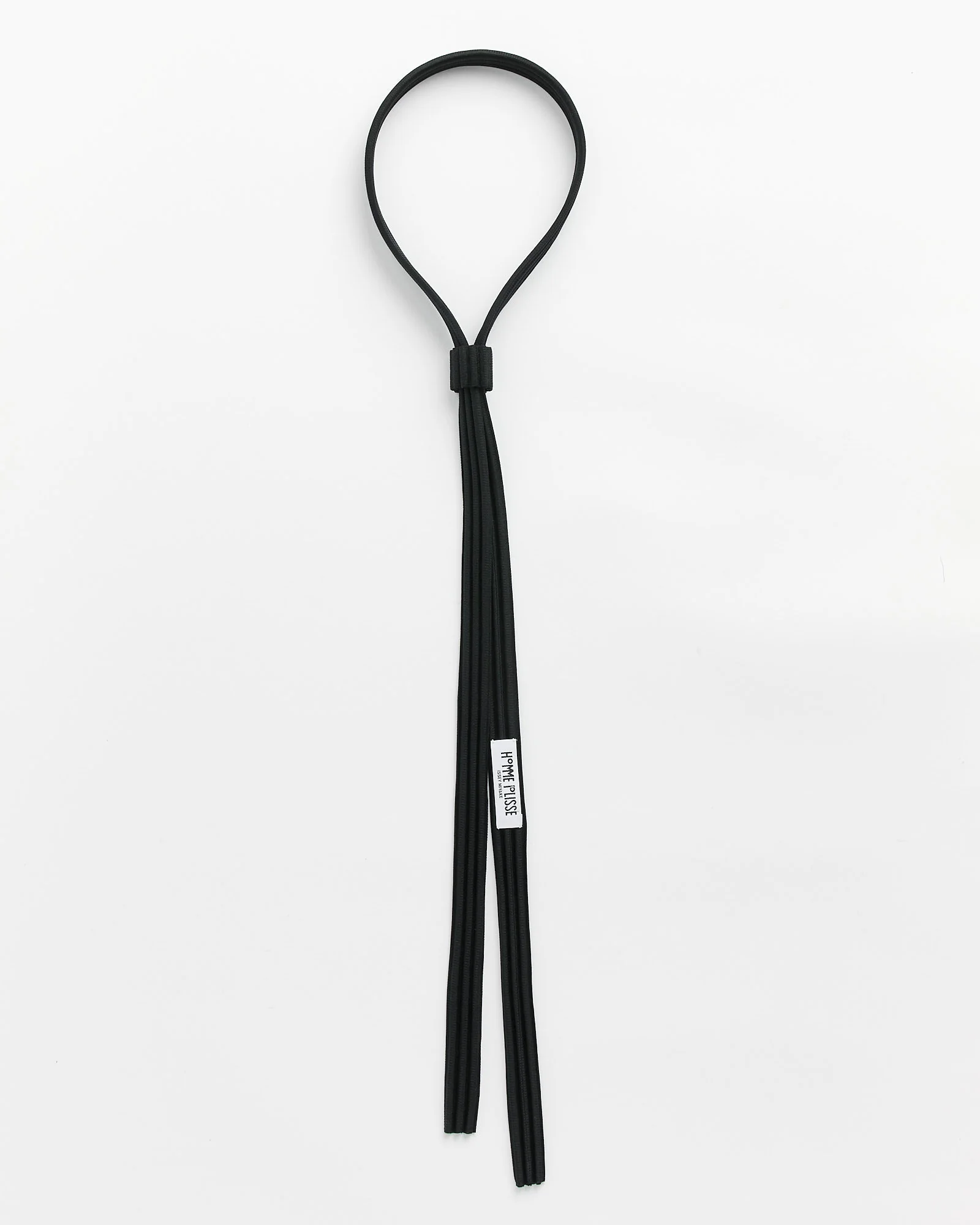 Pleats Tie in Black