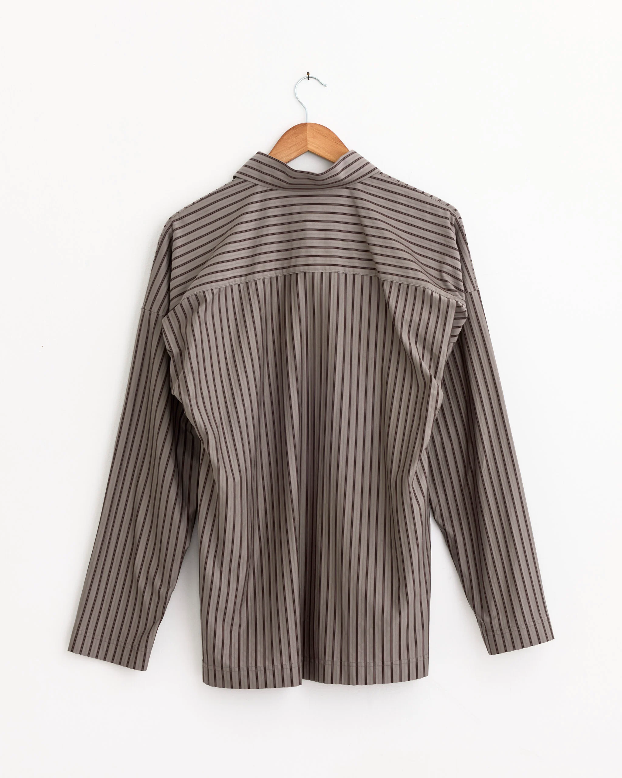 Stripe Jersey Shirt in Grey - Image 3