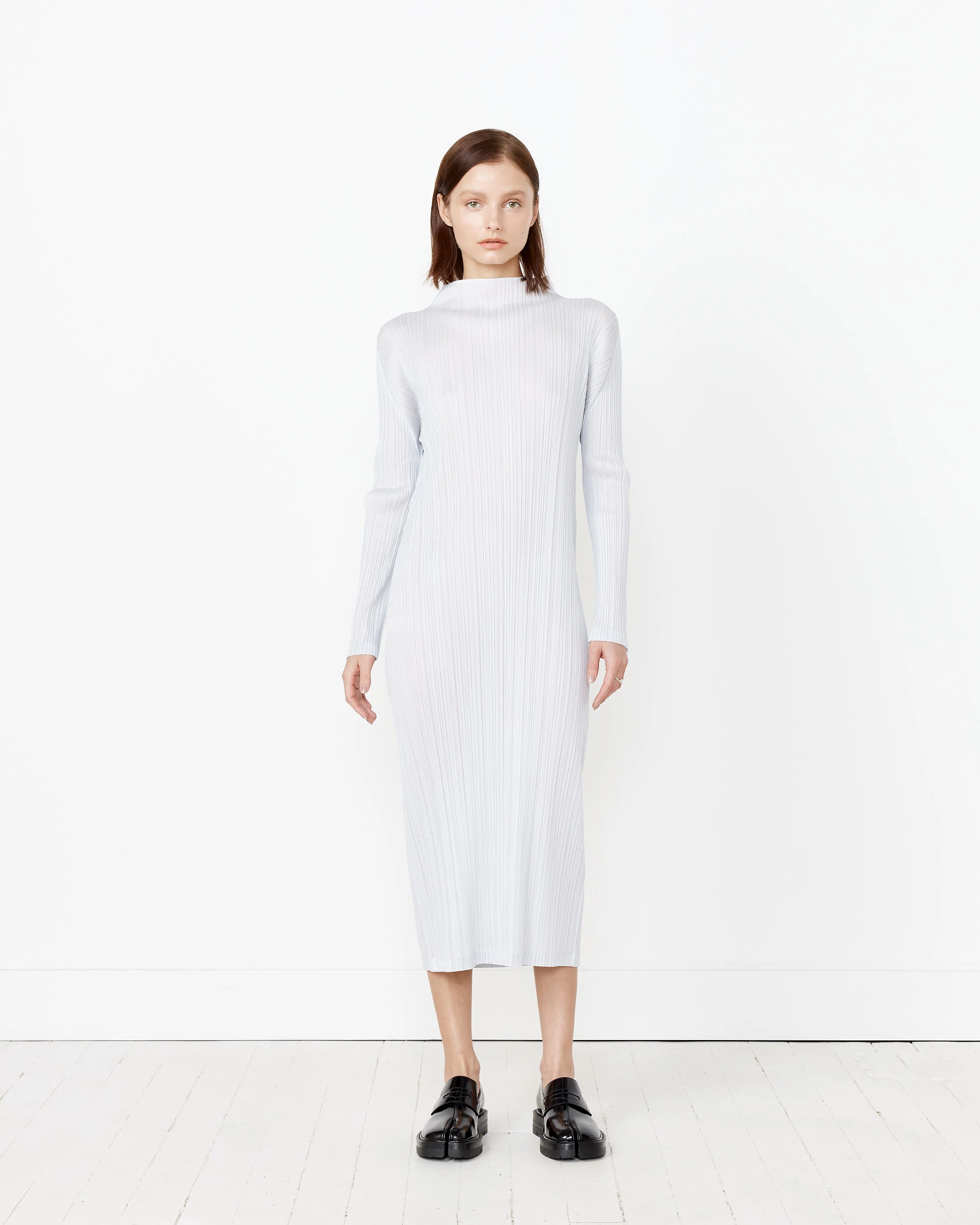 Dress in Light Gray