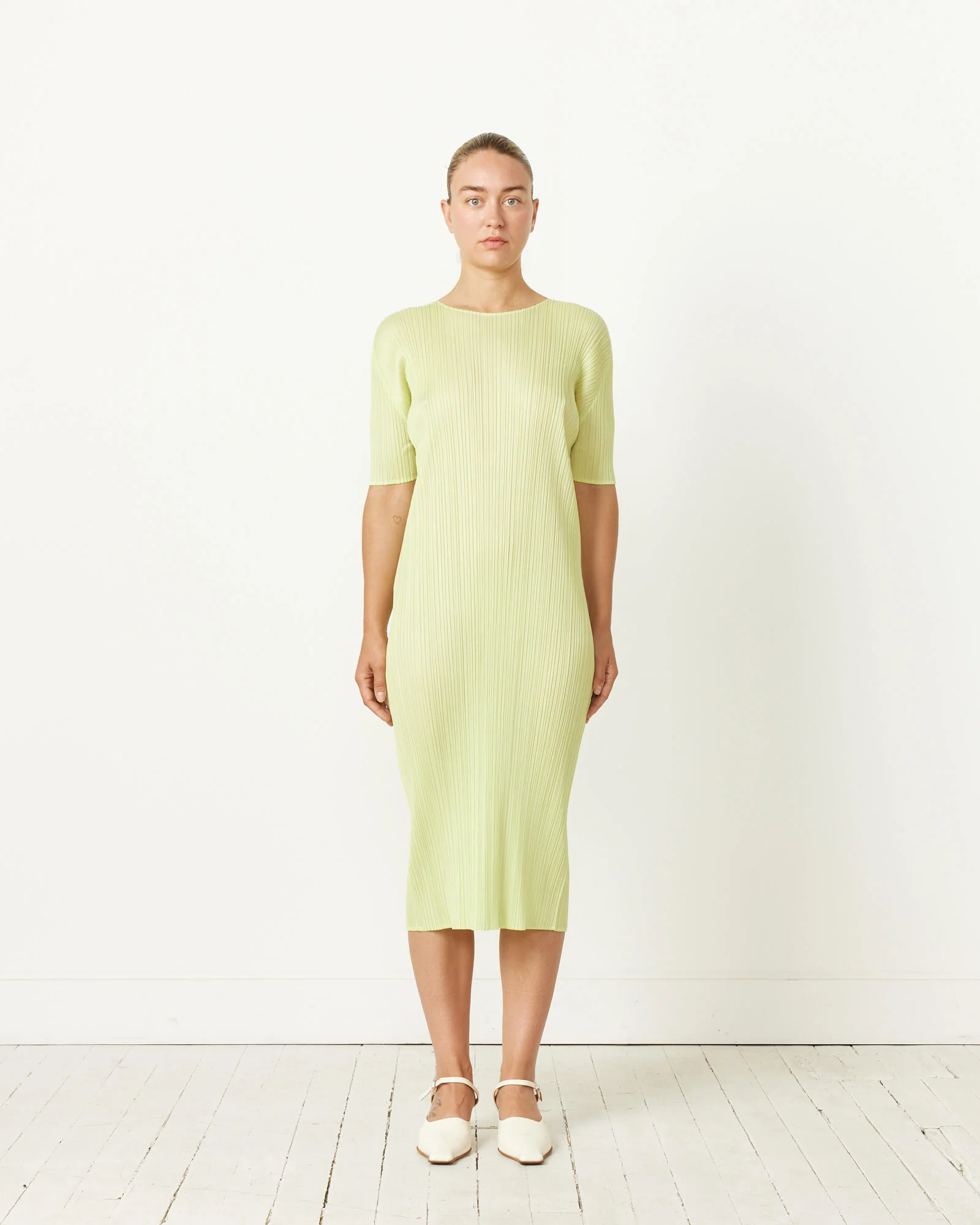 MC May Dress in Lemon Yellow