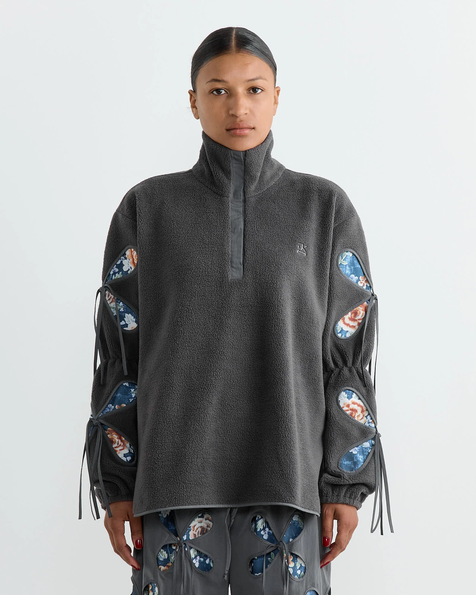 Bale Fleece Sweatshirt in Grey