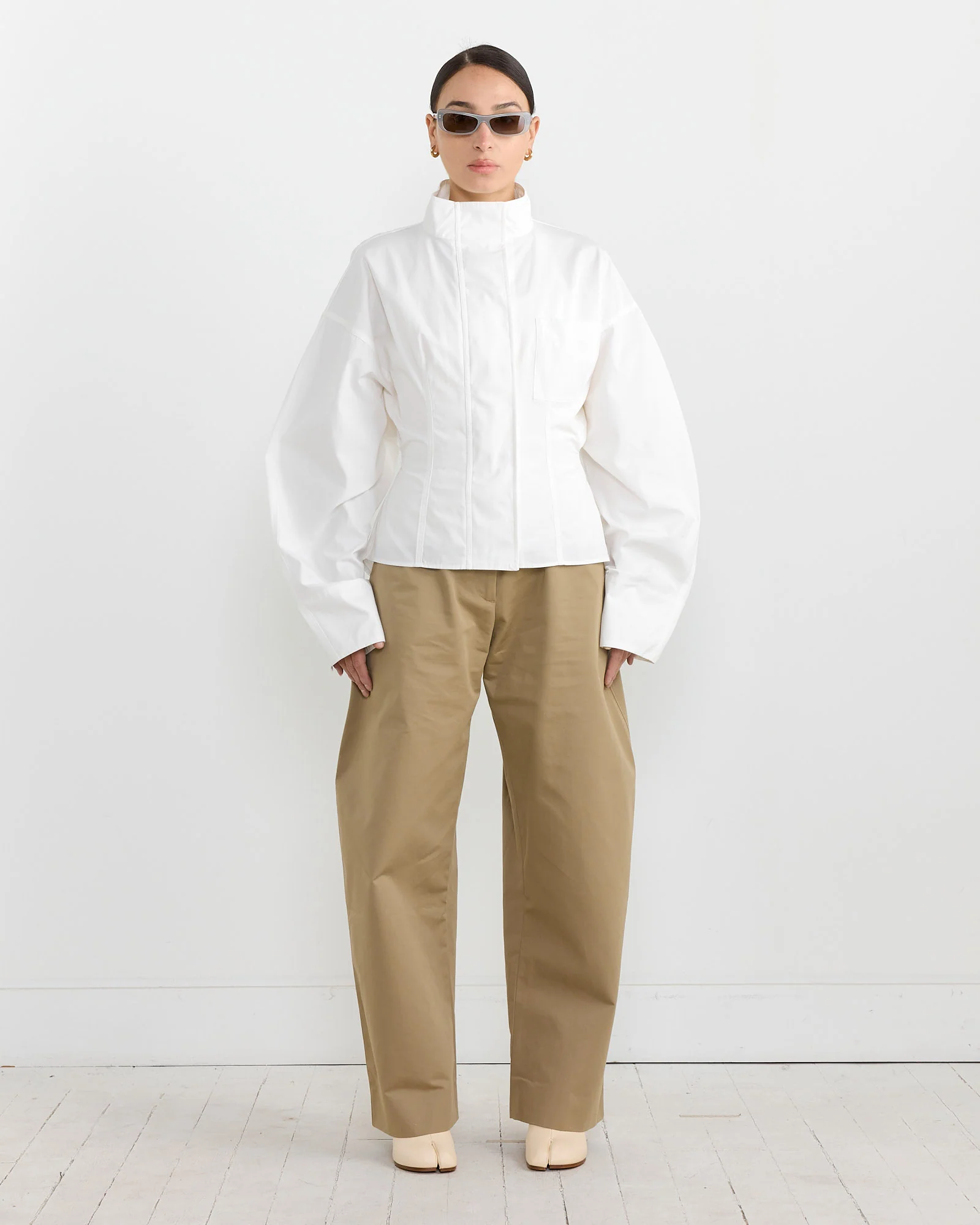 La Chemise Ciro Shirt in White - Image 2
