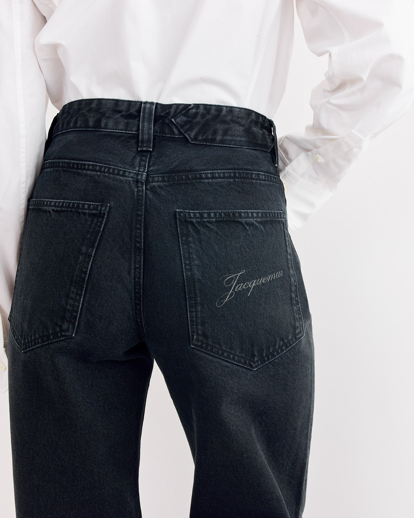 Le De-Nimes Large Pant in Black - Image 2
