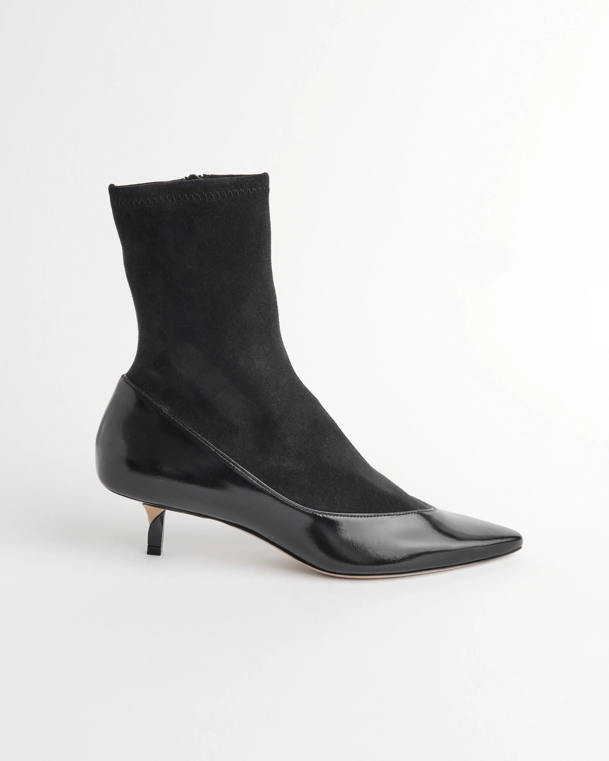Les Bottines Tourni Pump Boot in Black