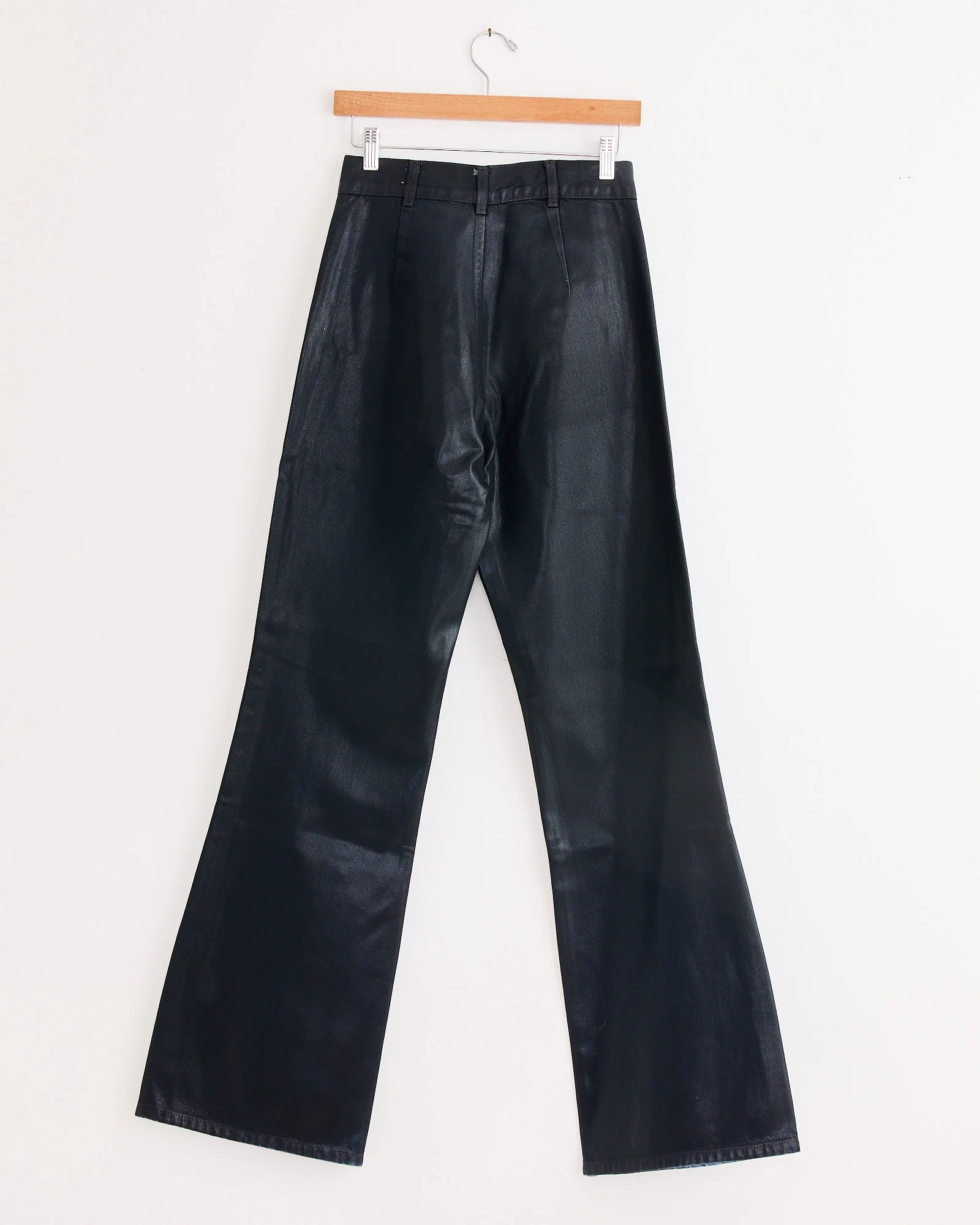 Les Deux Pant in Black Lacquer - Image 4