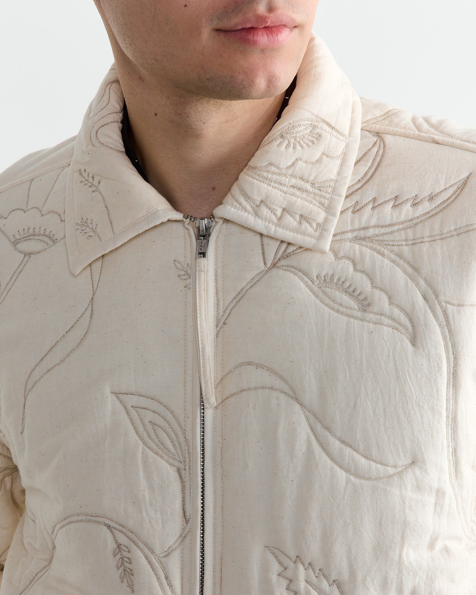 Amardeep Jacket in Natural - Image 4