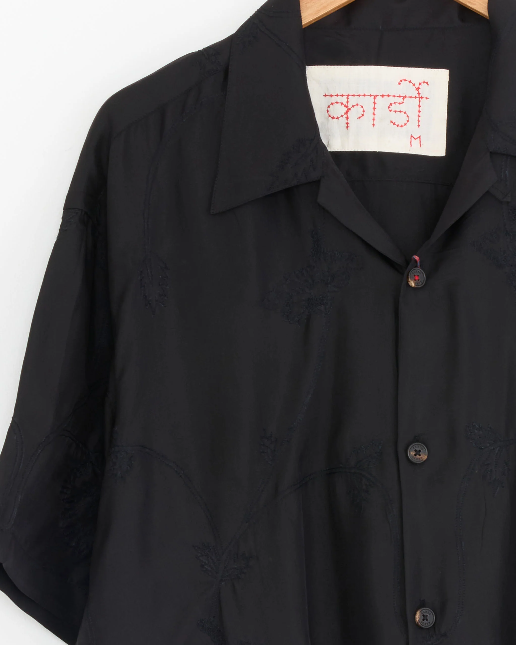 Rohit Shirt in Black - Image 2