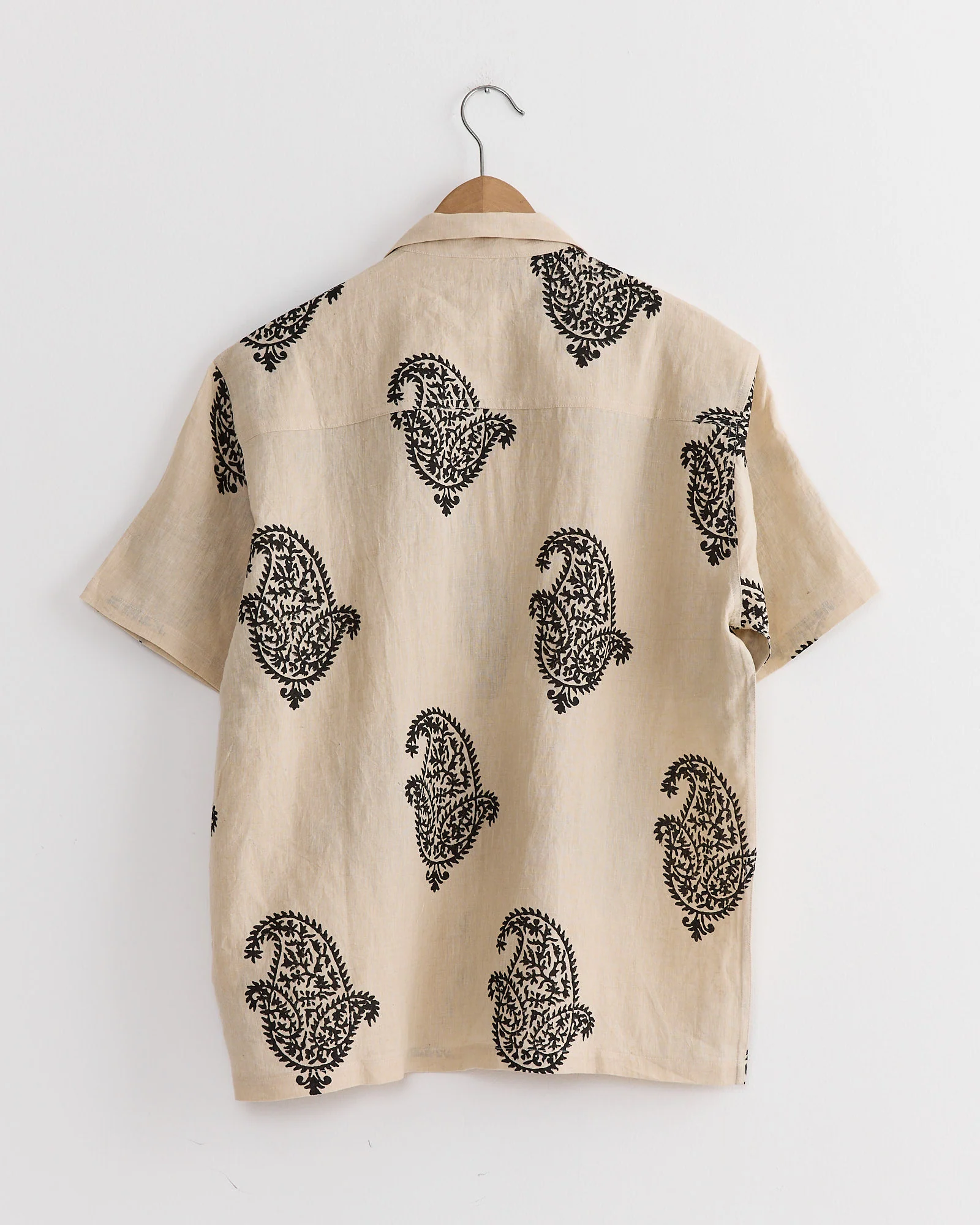 Hand Block Camp Shirt in Harda/Black - Image 3