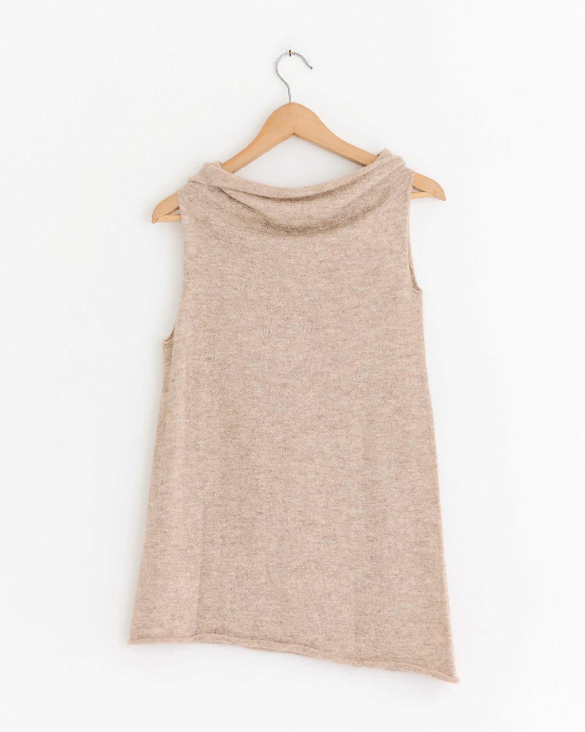 Askew Shell Top in Oatmeal - Image 3
