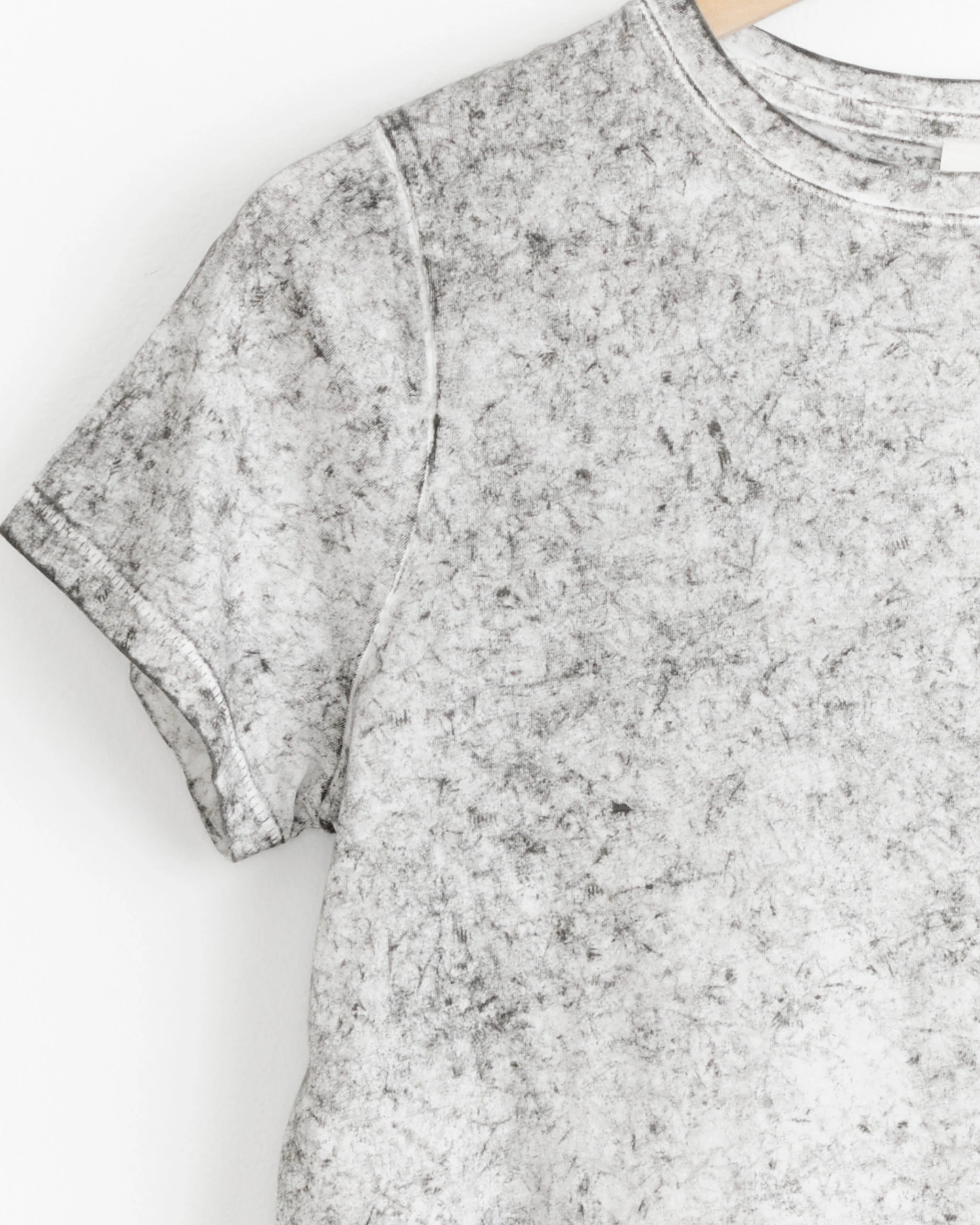 Bias Baby Tee in Rock Crackle - Image 2
