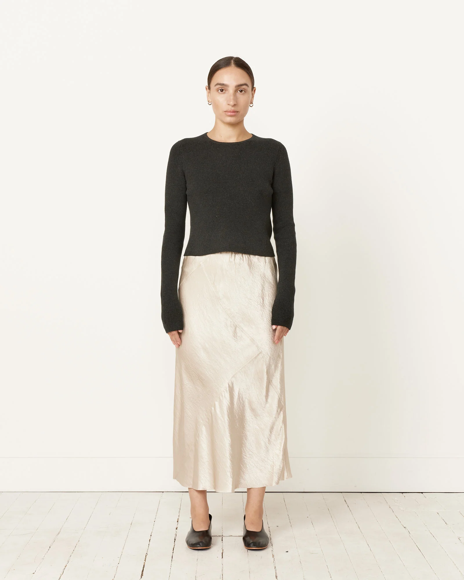Luster Bias Skirt - Image 2