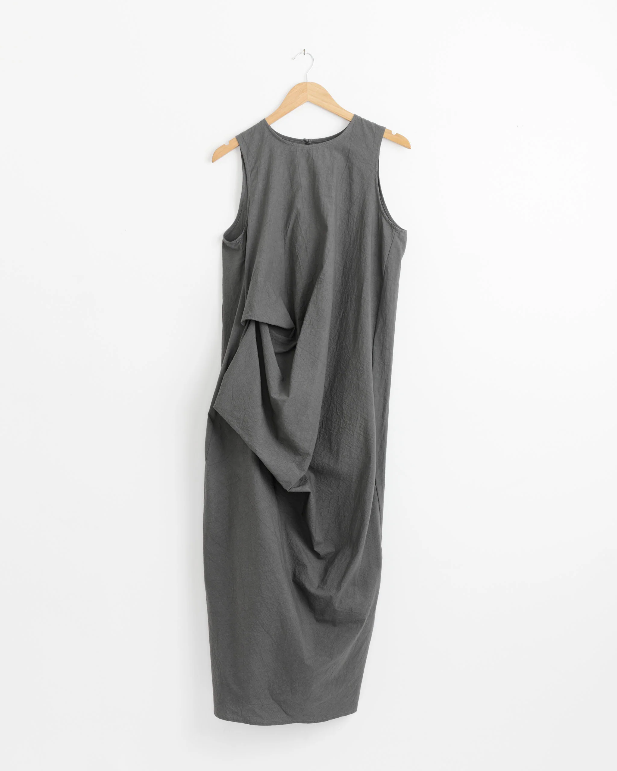 Ripstop Dress in Coal