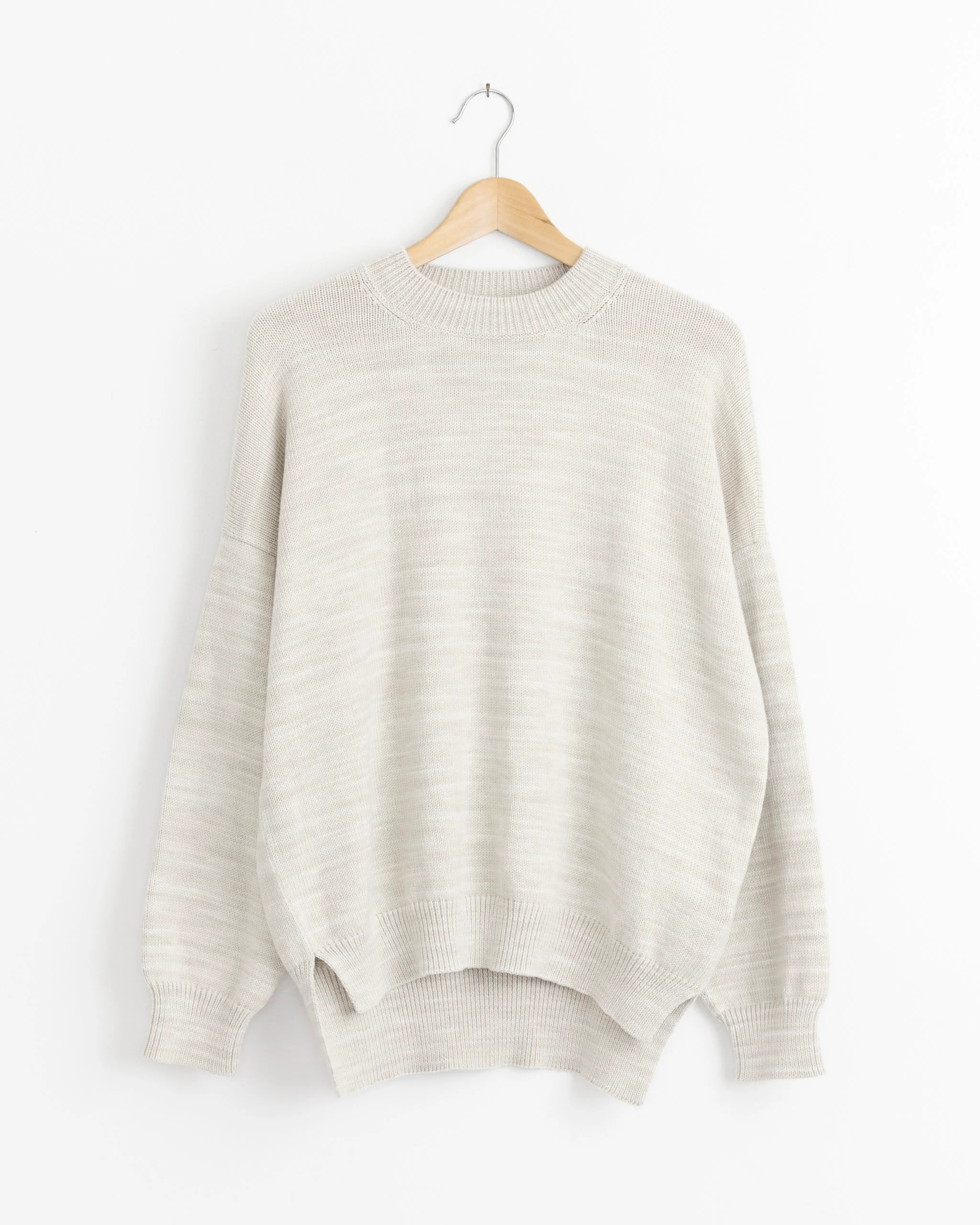 Watercolor Crewneck in Parchment