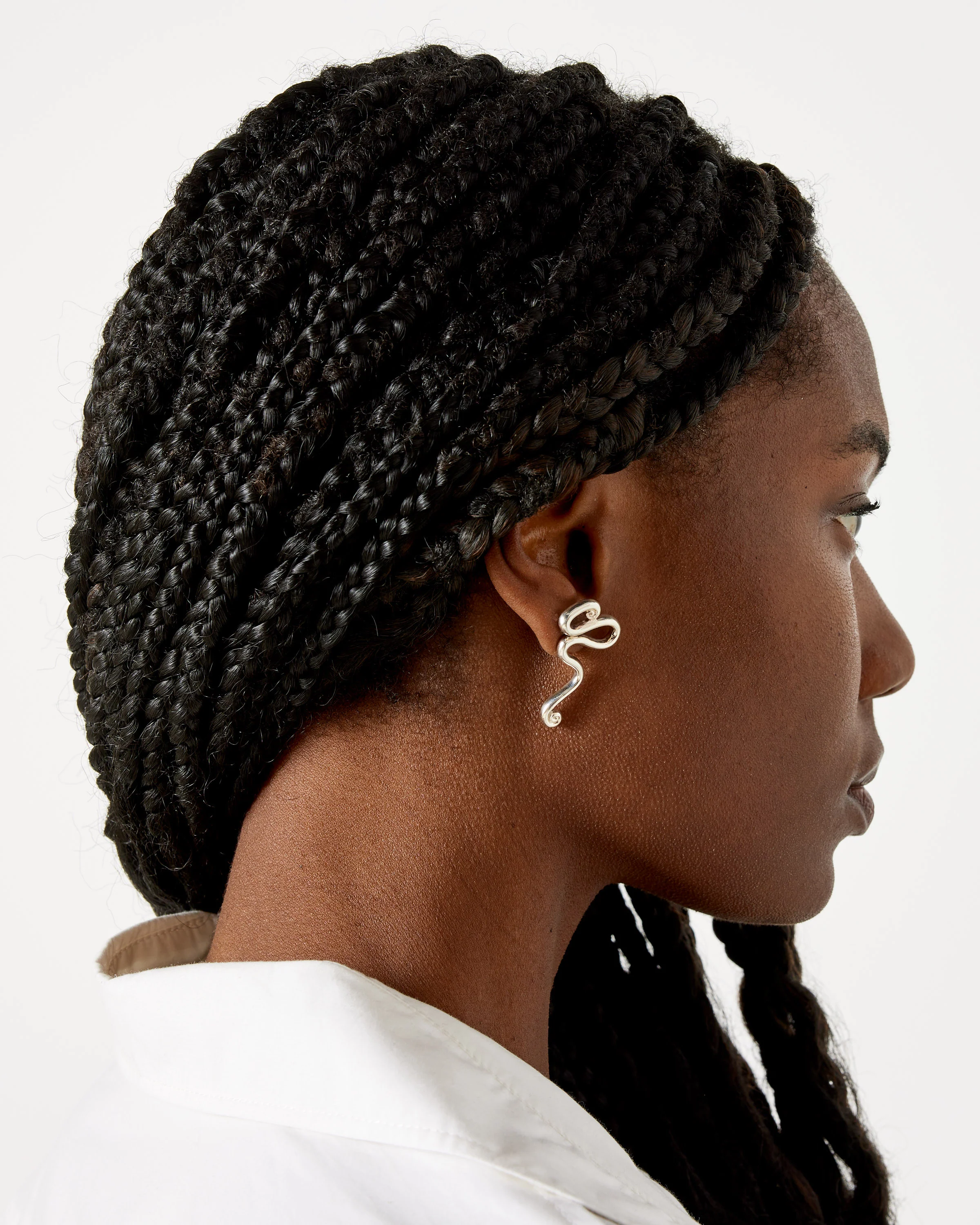 Figari Studs in Sterling Silver - Image 3
