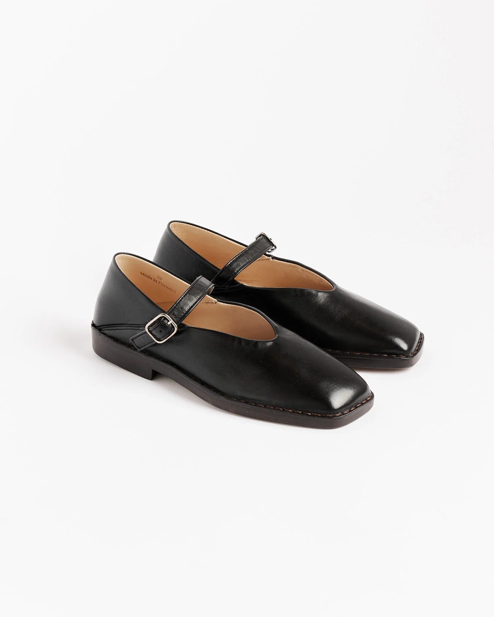 Ballerina Shoe in Black - Image 3