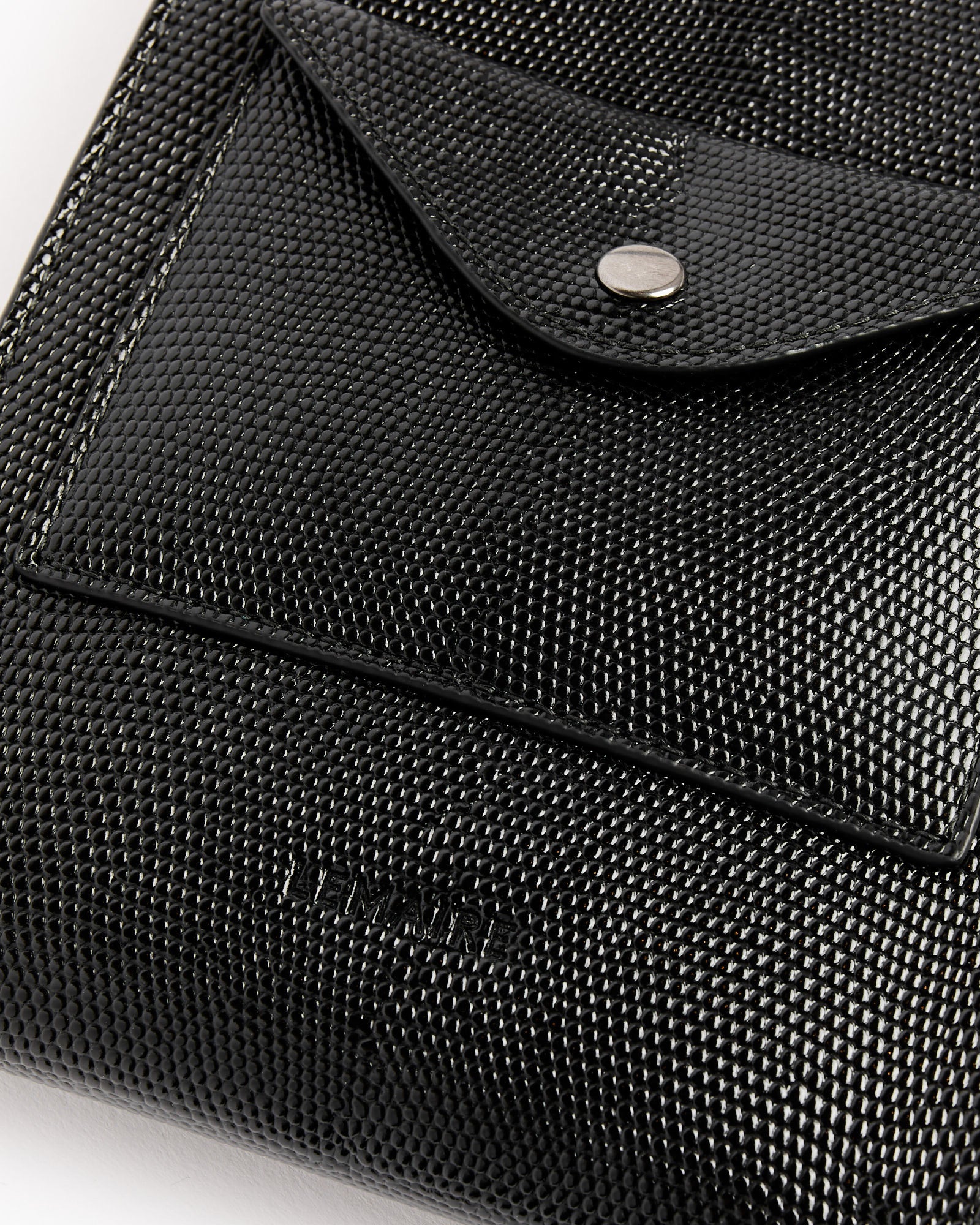 Enveloppe Bag With Strap in Black - Image 6