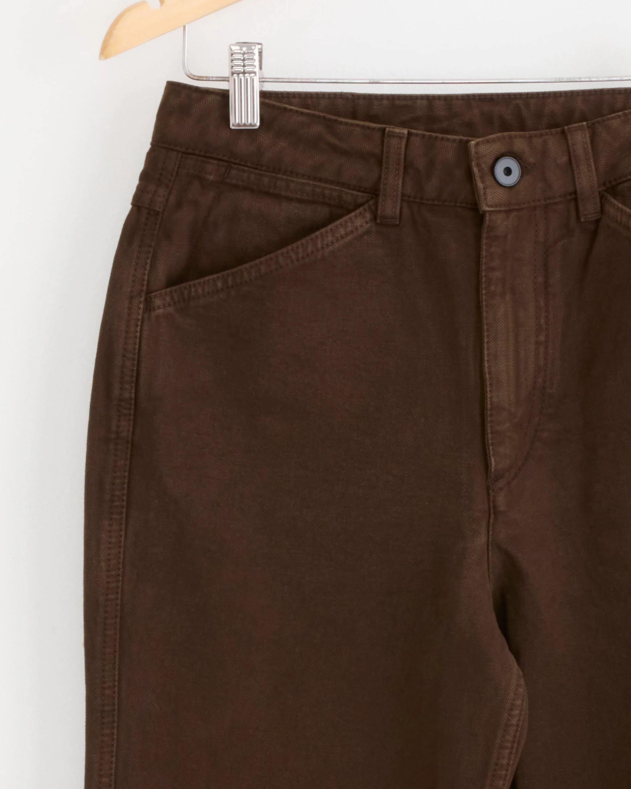 Flared 5 Pocket Pant in Ristretto - Image 2