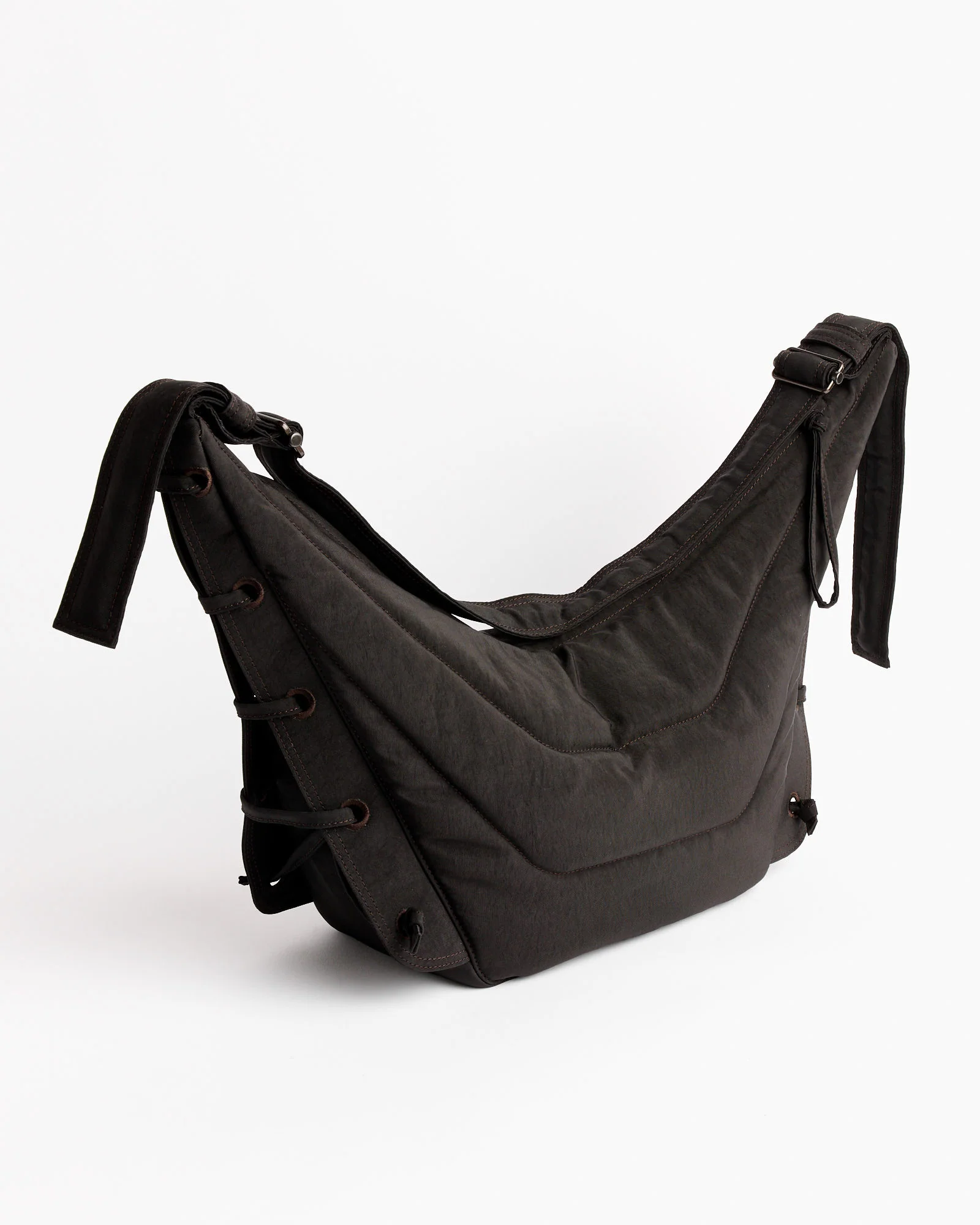 Medium Soft Game Bag in Dark Chocolate - Image 3