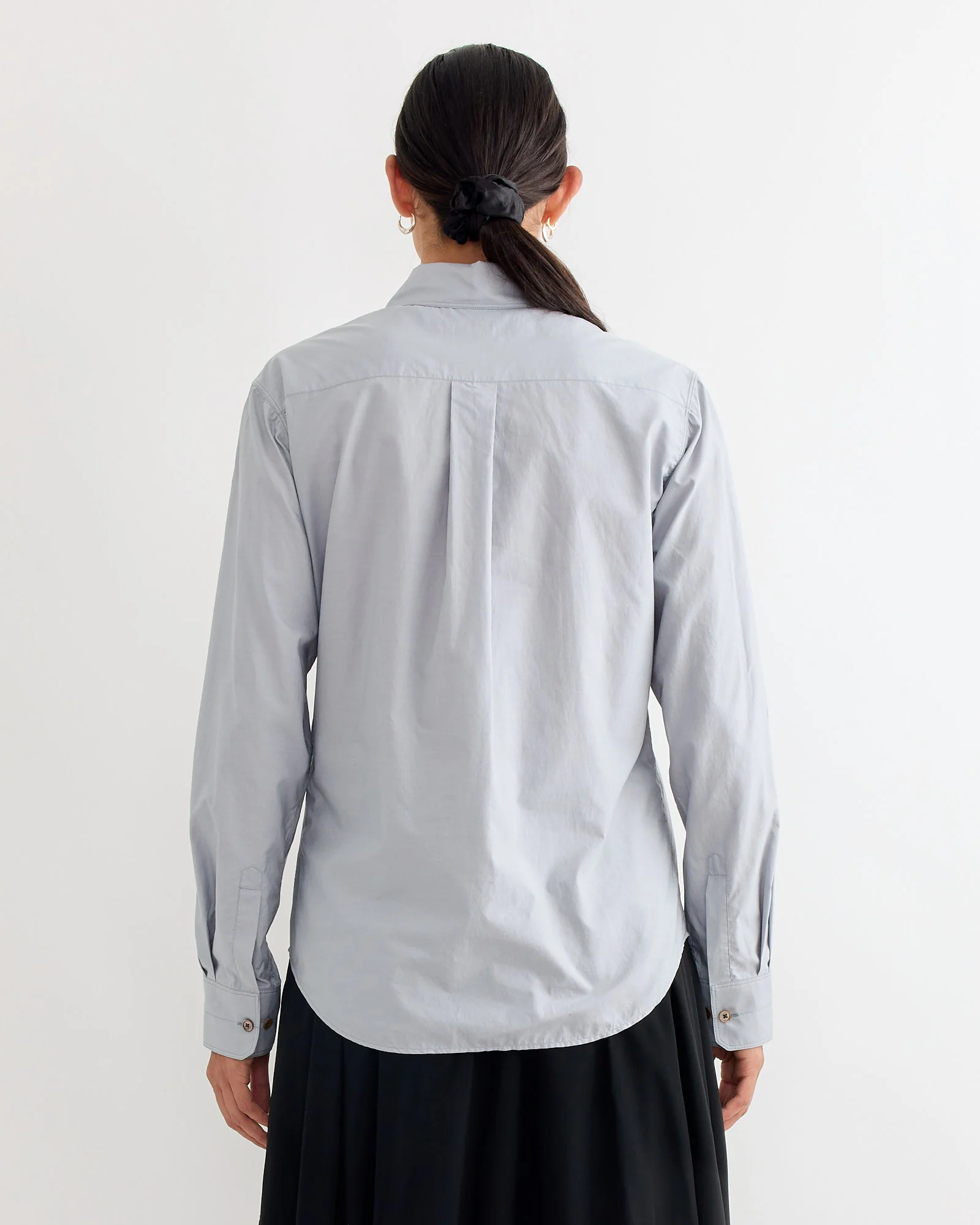 Pointed Collar Shirt in Mist - Image 4