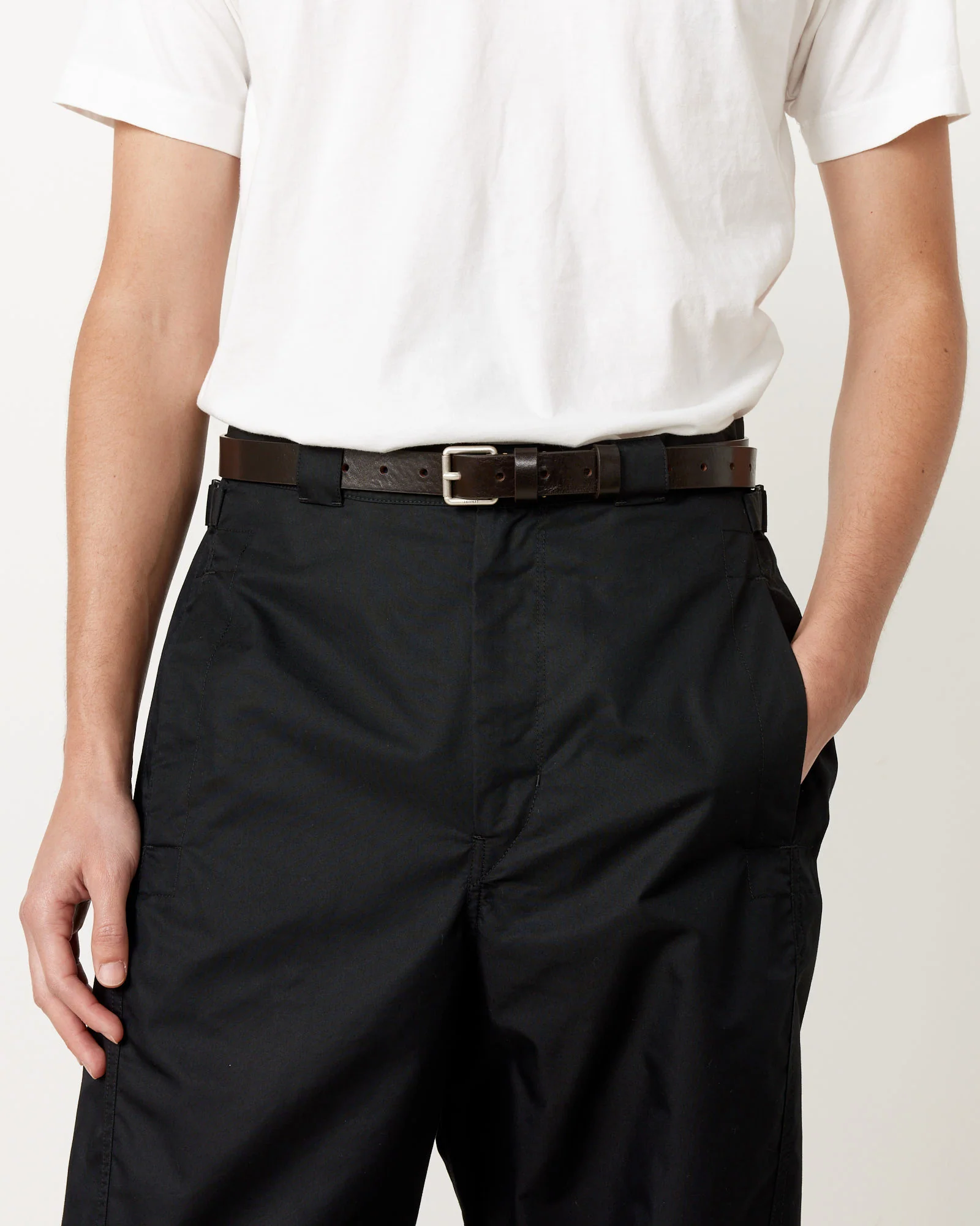 Reversed Belt 25 in Dark Brown - Image 2