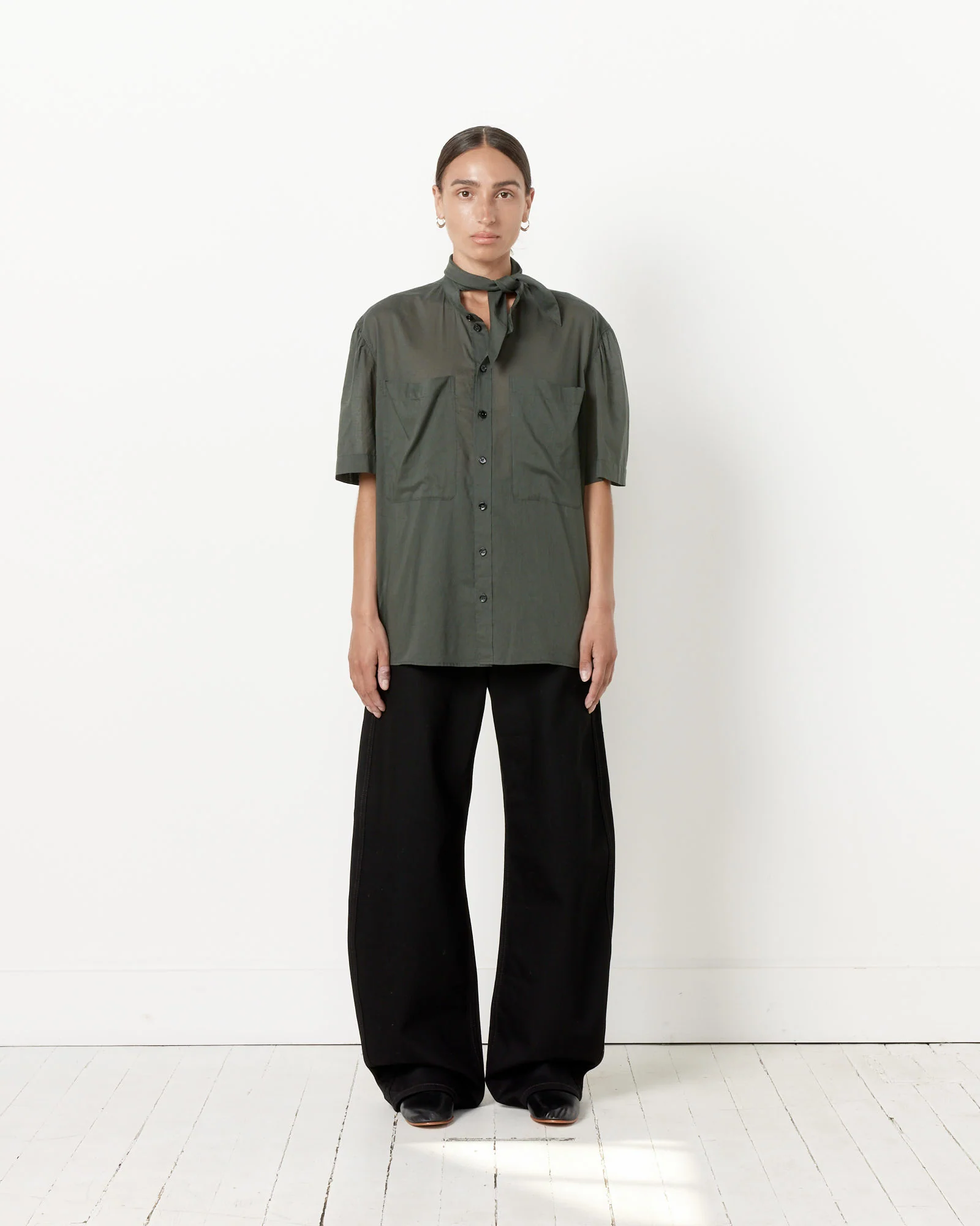 Foulard Shirt in Asphalt - Image 2