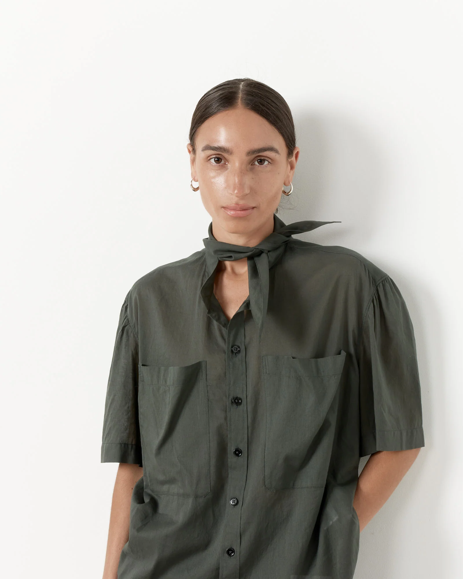 Foulard Shirt in Asphalt - Image 3