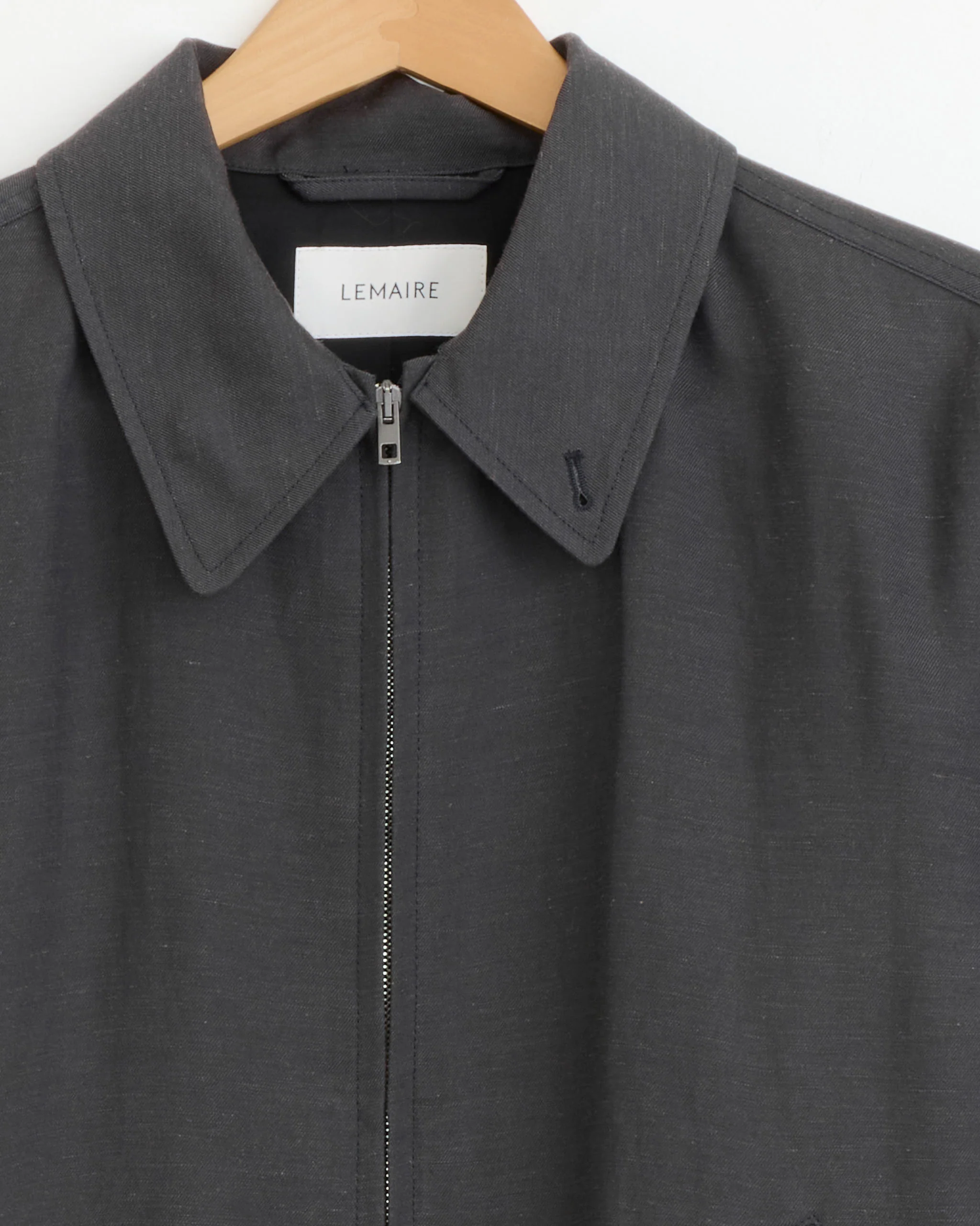 Short Blouson in Ash Black - Image 2