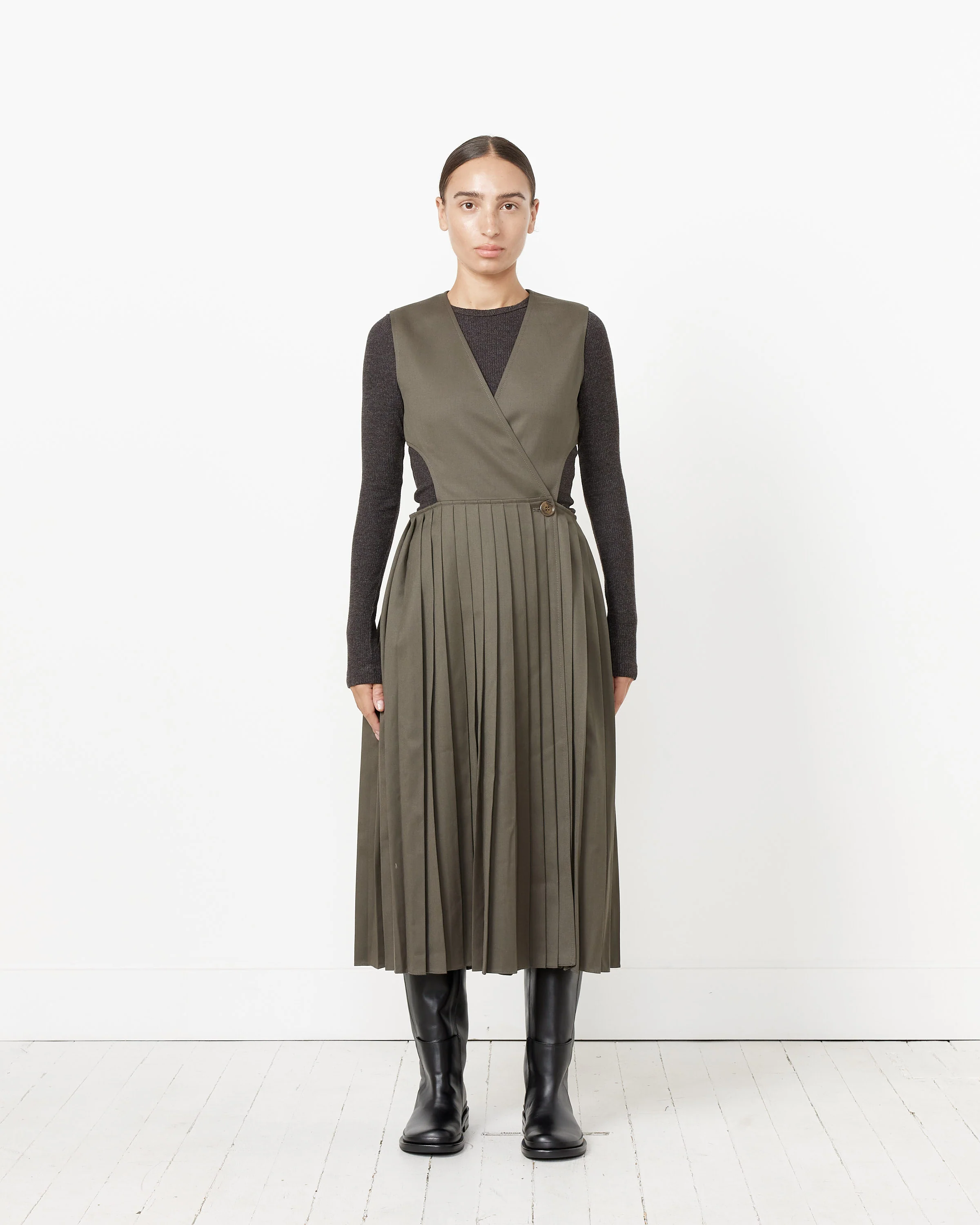 Pleated Dress